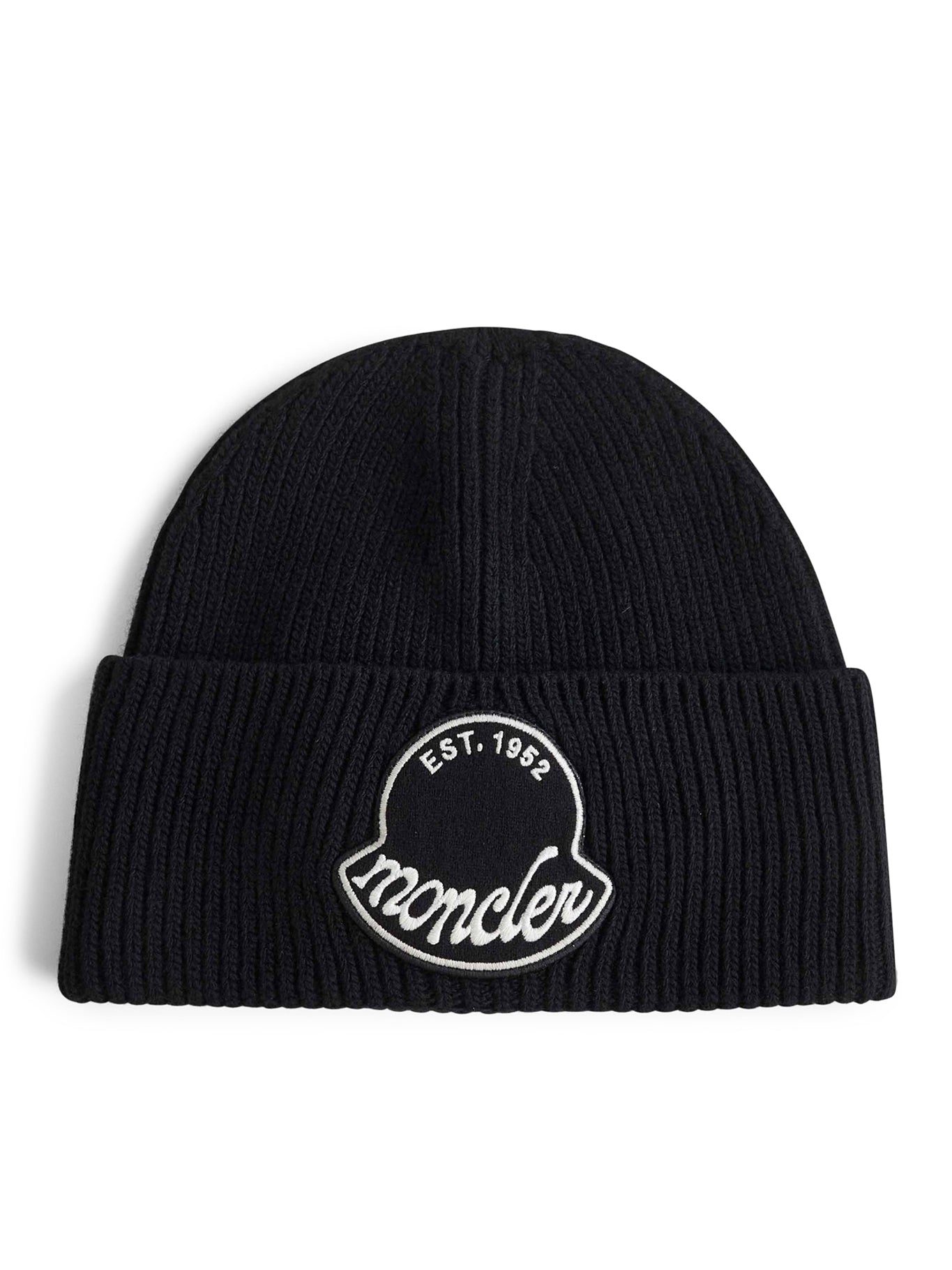 Wool Hat With Logo Moncler – Гарантія оригінальності – боковий вид