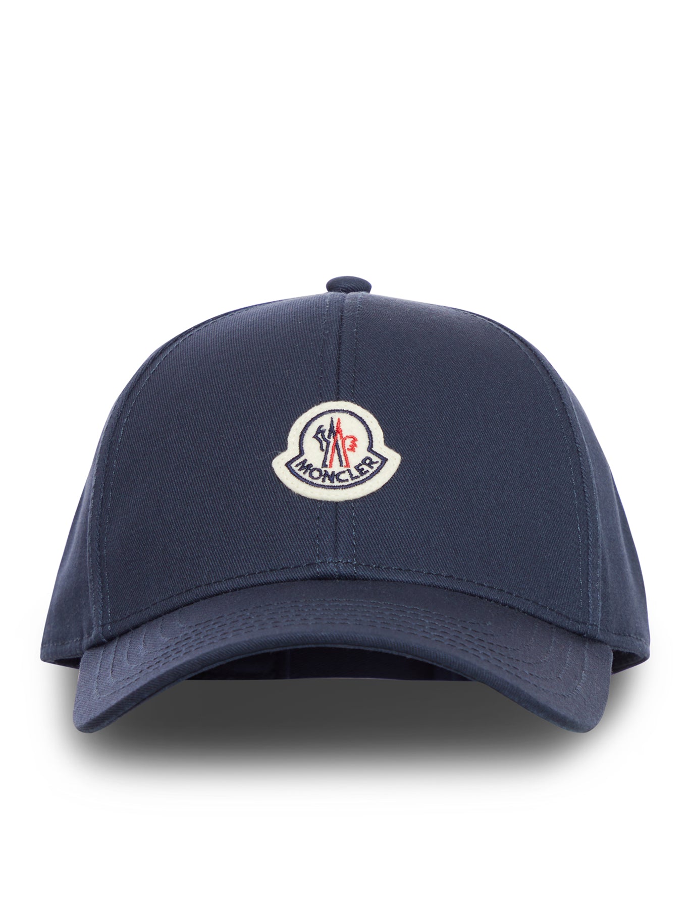 Cotton Gabardine Baseball Cap Moncler – Гарантія оригінальності – боковий вид