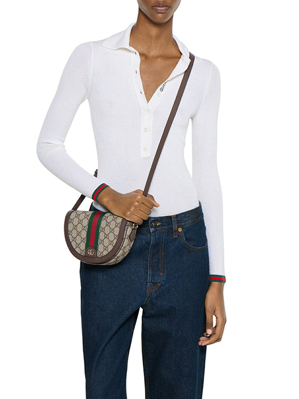 Оригінальна Small Ophidia Bag Gucci – вид ззаду