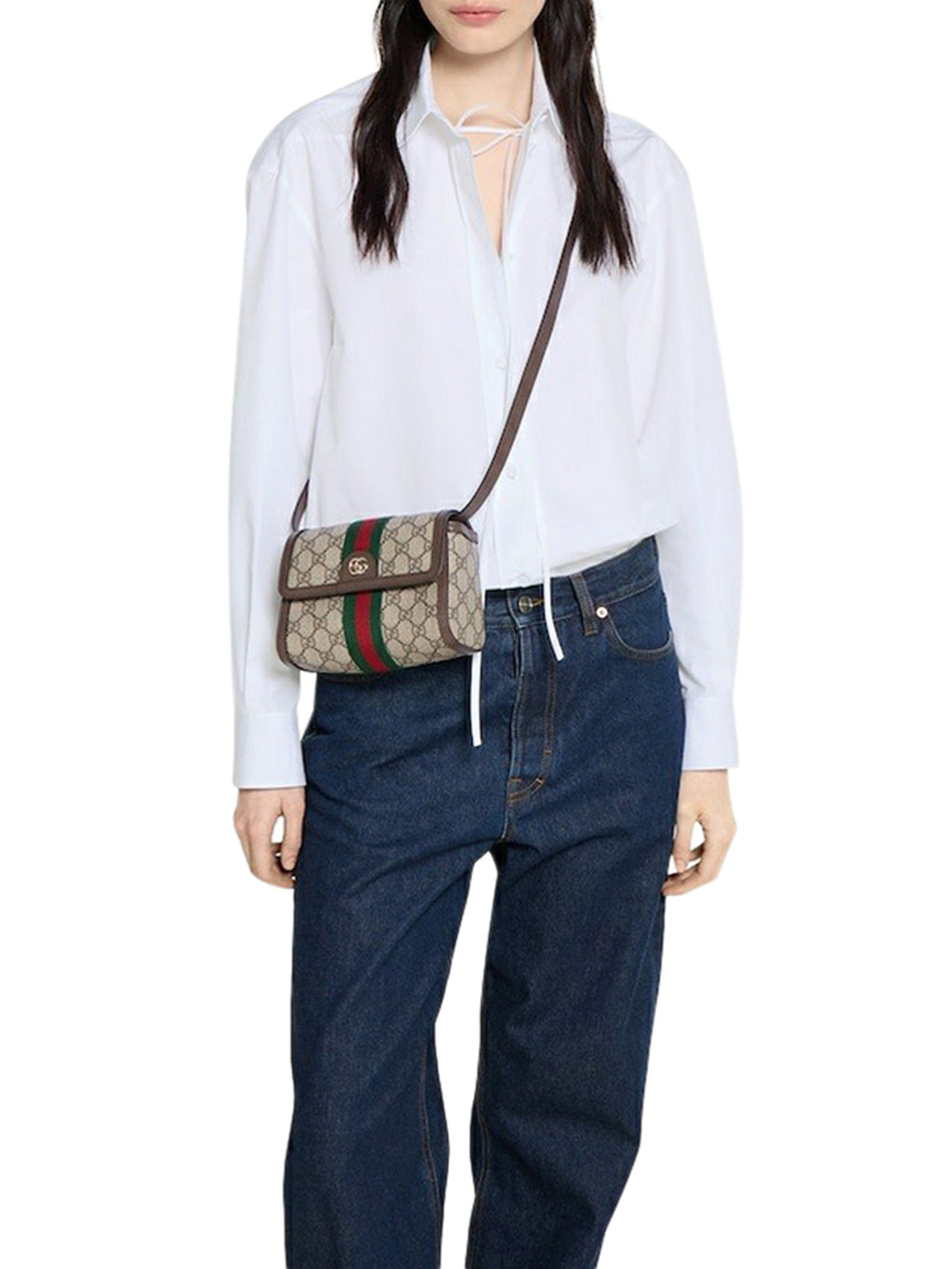 Mini Ophidia Bag Gucci – Гарантія оригінальності – вид ззаду
