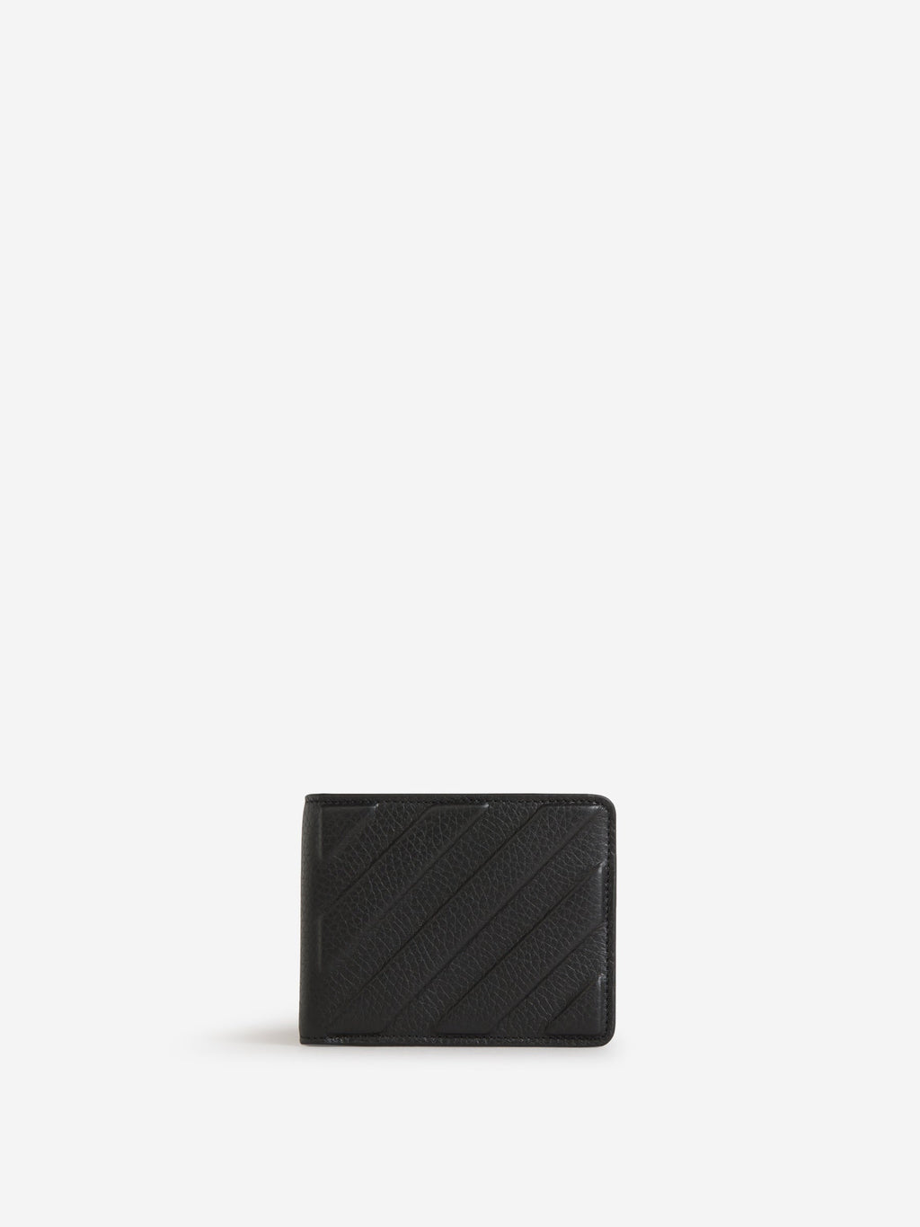 Striped 3d Wallet Off-white оригінал – Купити в Україні – боковий вид