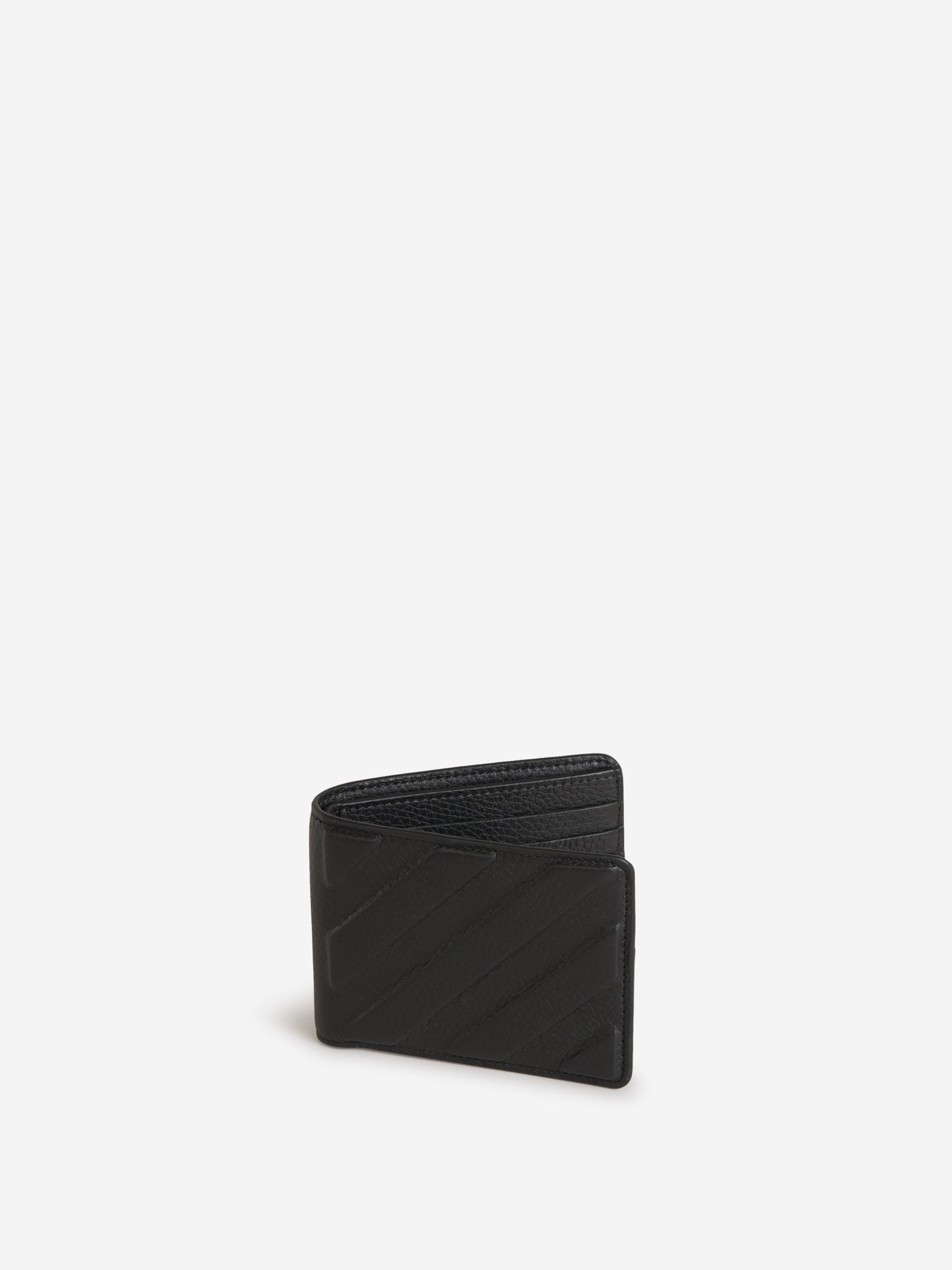 Striped 3d Wallet Off-white оригінал – Купити в Україні – вид ззаду