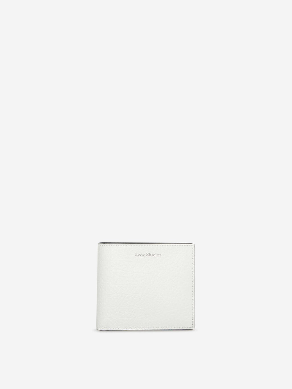 Оригінальна Logo Leather Wallet Acne studios – боковий вид