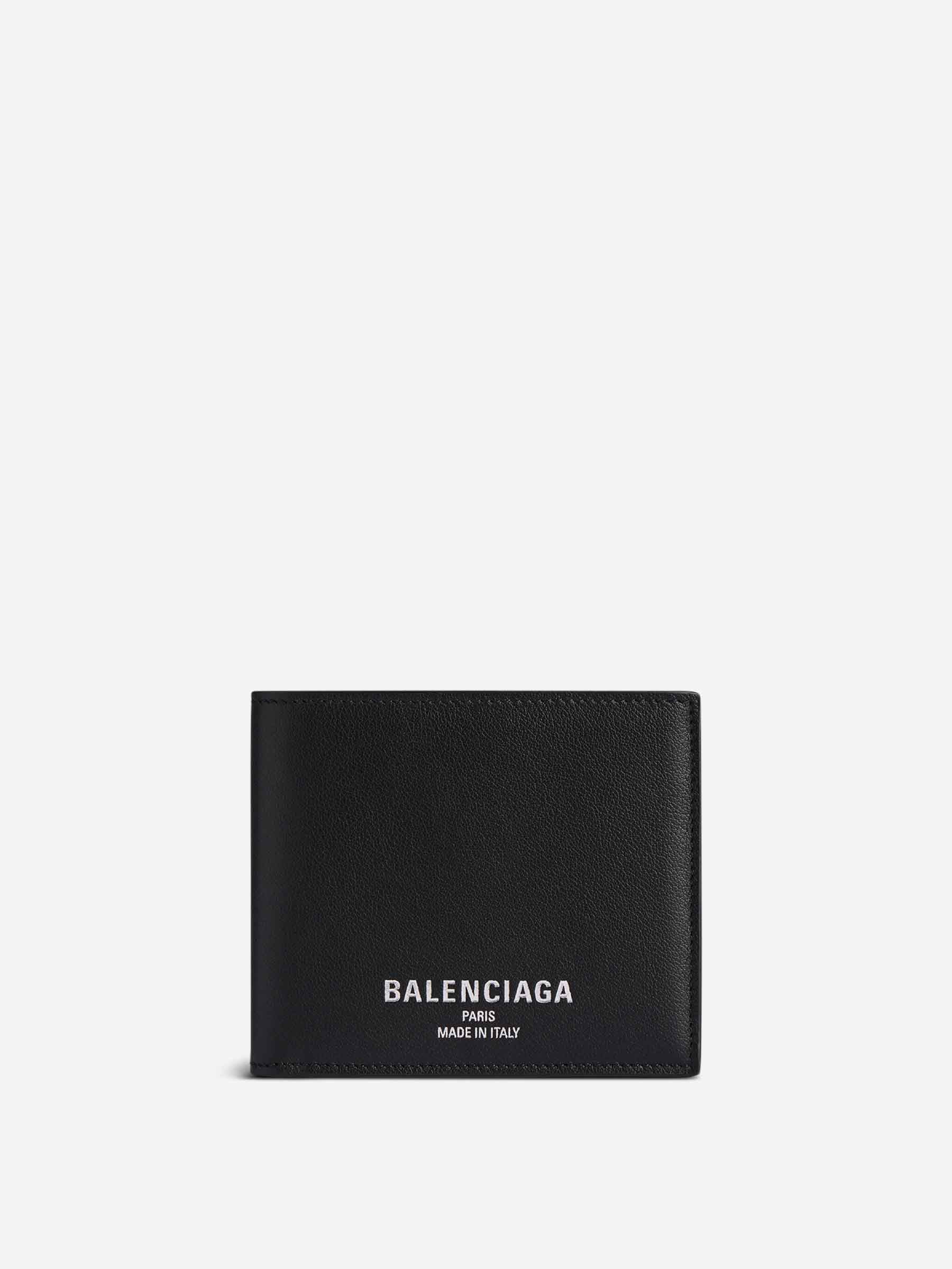 Square Folded Wallet Balenciaga – Гарантія оригінальності – боковий вид