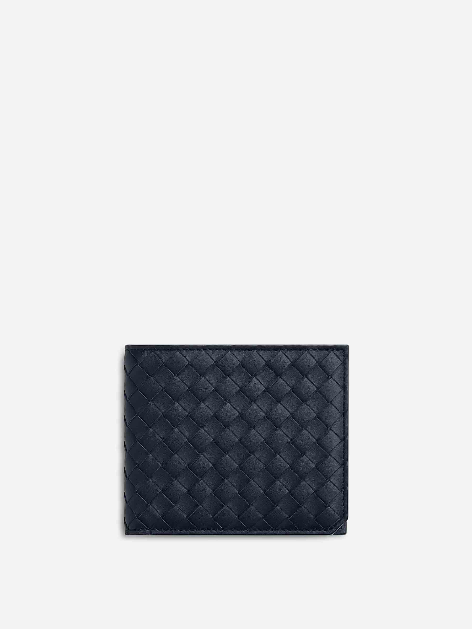 Intrecciato Bi-Fold Wallet Bottega veneta – Гарантія оригінальності – боковий вид