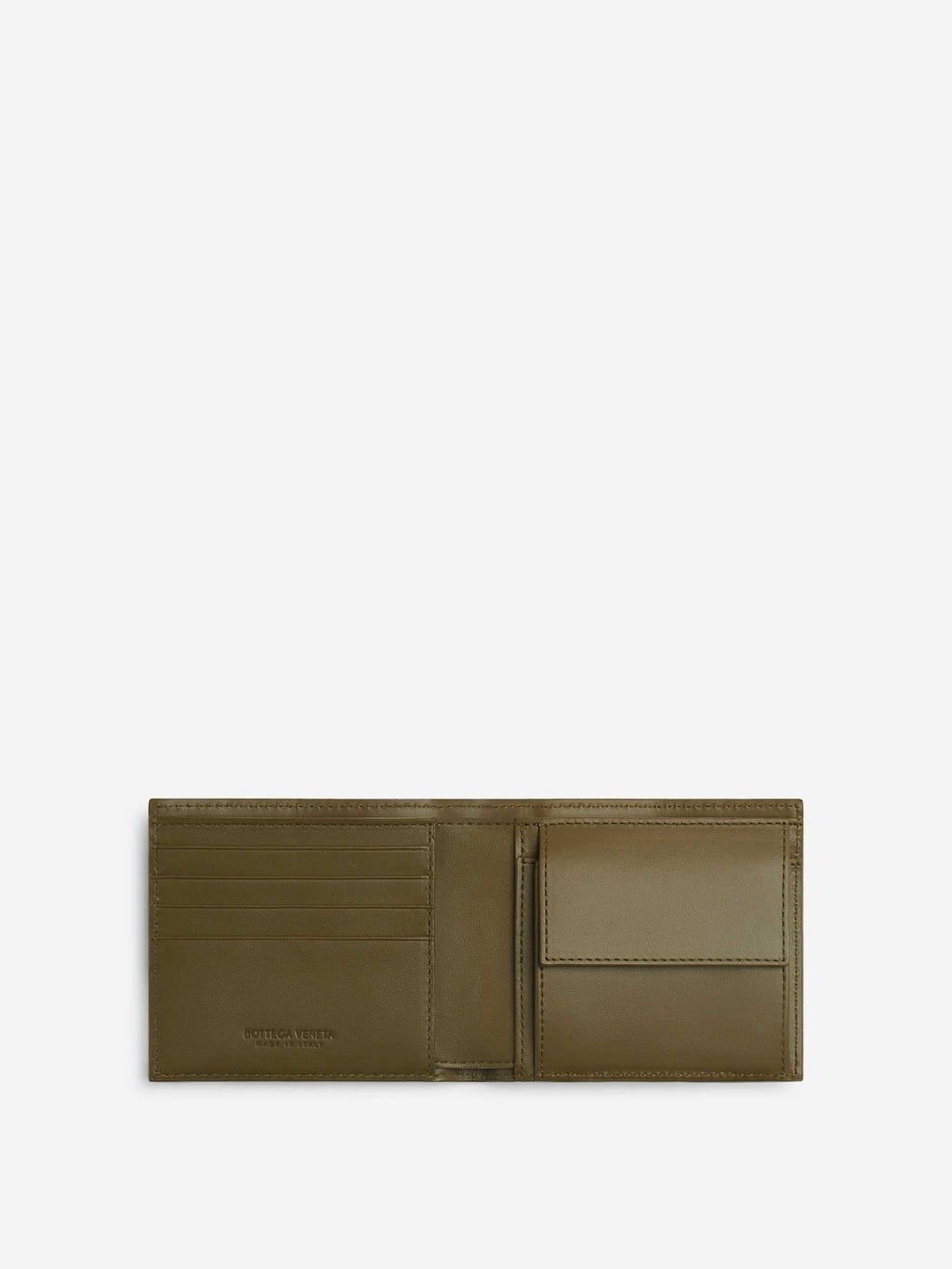 Intrecciato Bi-Fold Wallet Bottega veneta – Гарантія оригінальності – вид ззаду