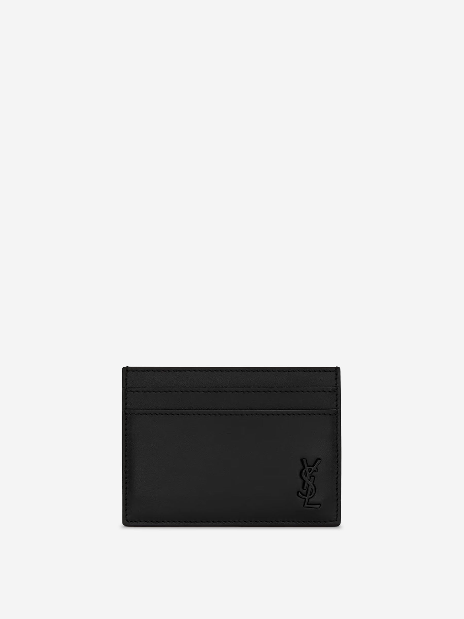 Tiny Cassandre Card Holder Saint laurent оригінал – Купити в Україні – боковий вид