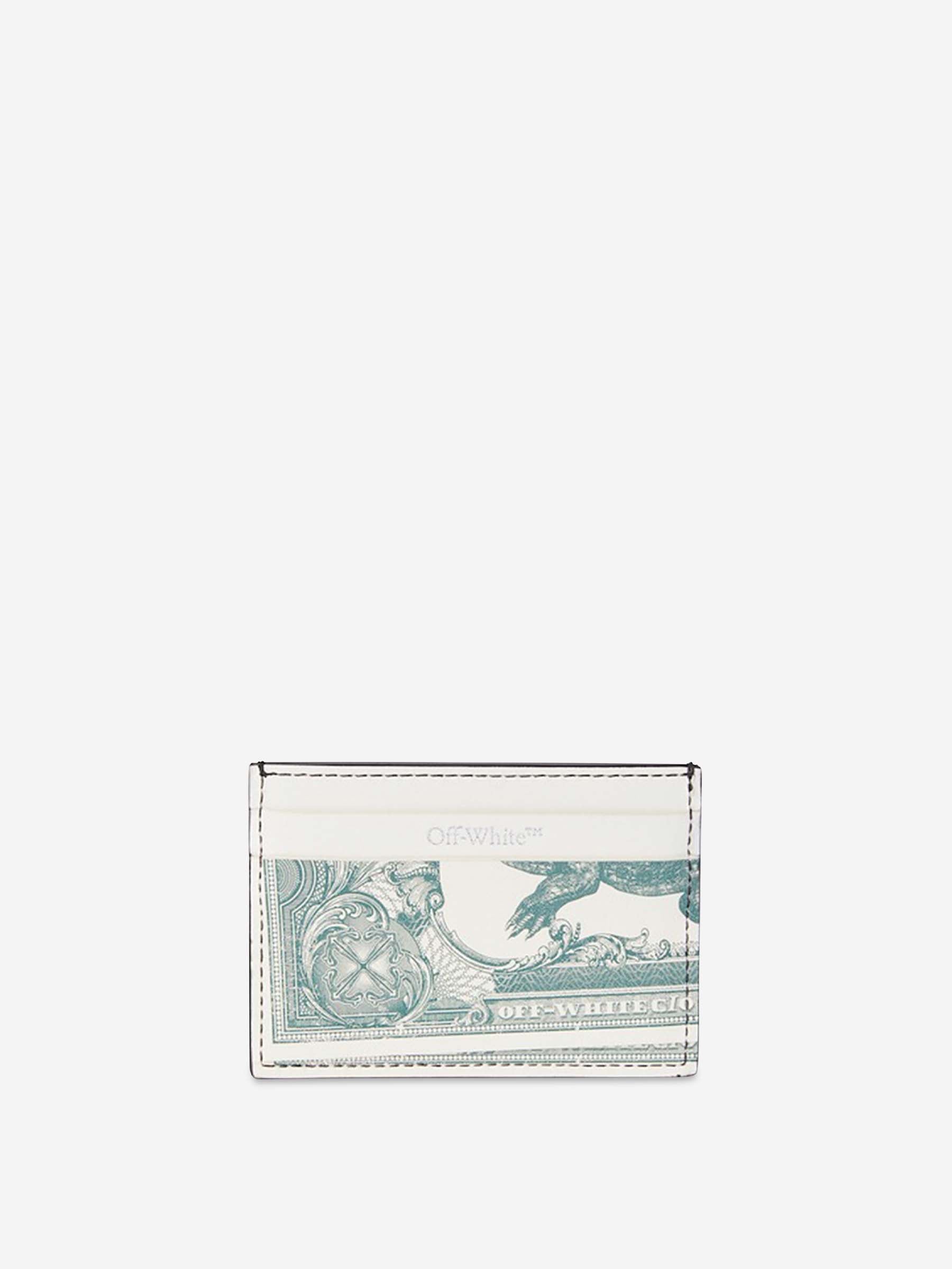 Оригінальна Off Currency Card Holder Off-white – боковий вид