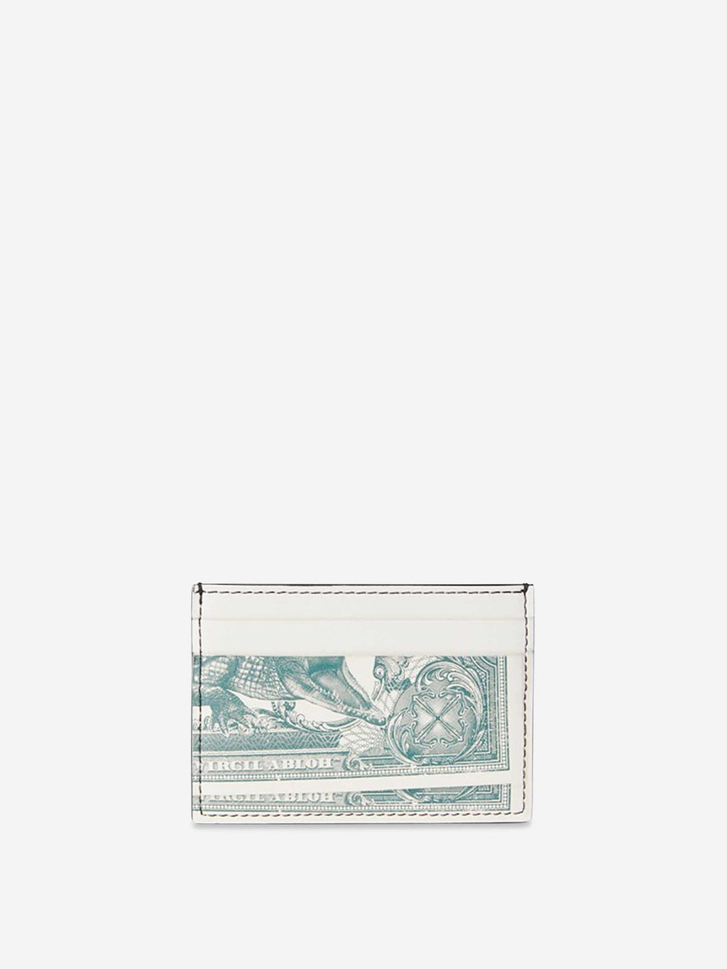 Оригінальна Off Currency Card Holder Off-white – вид ззаду