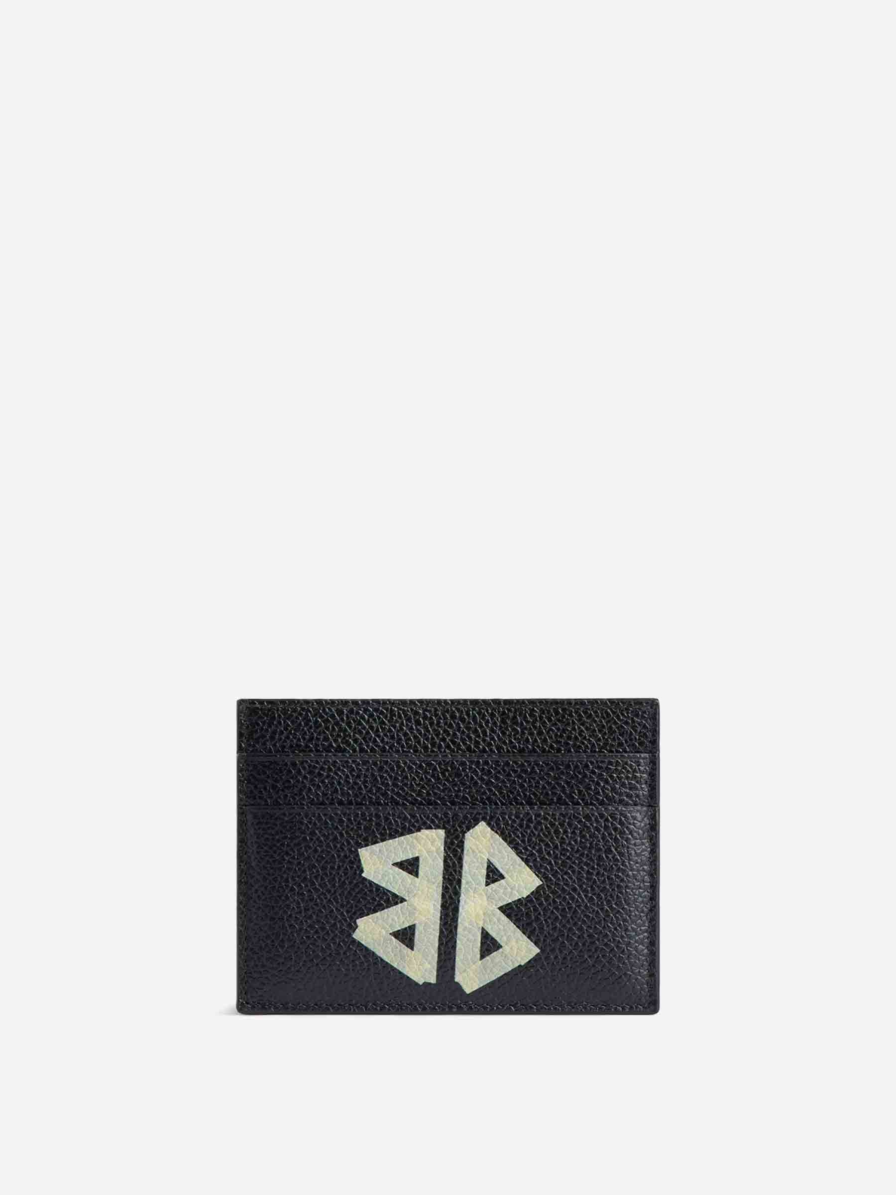 Leather Cash Card Holder Balenciaga оригінал – Купити в Україні – боковий вид