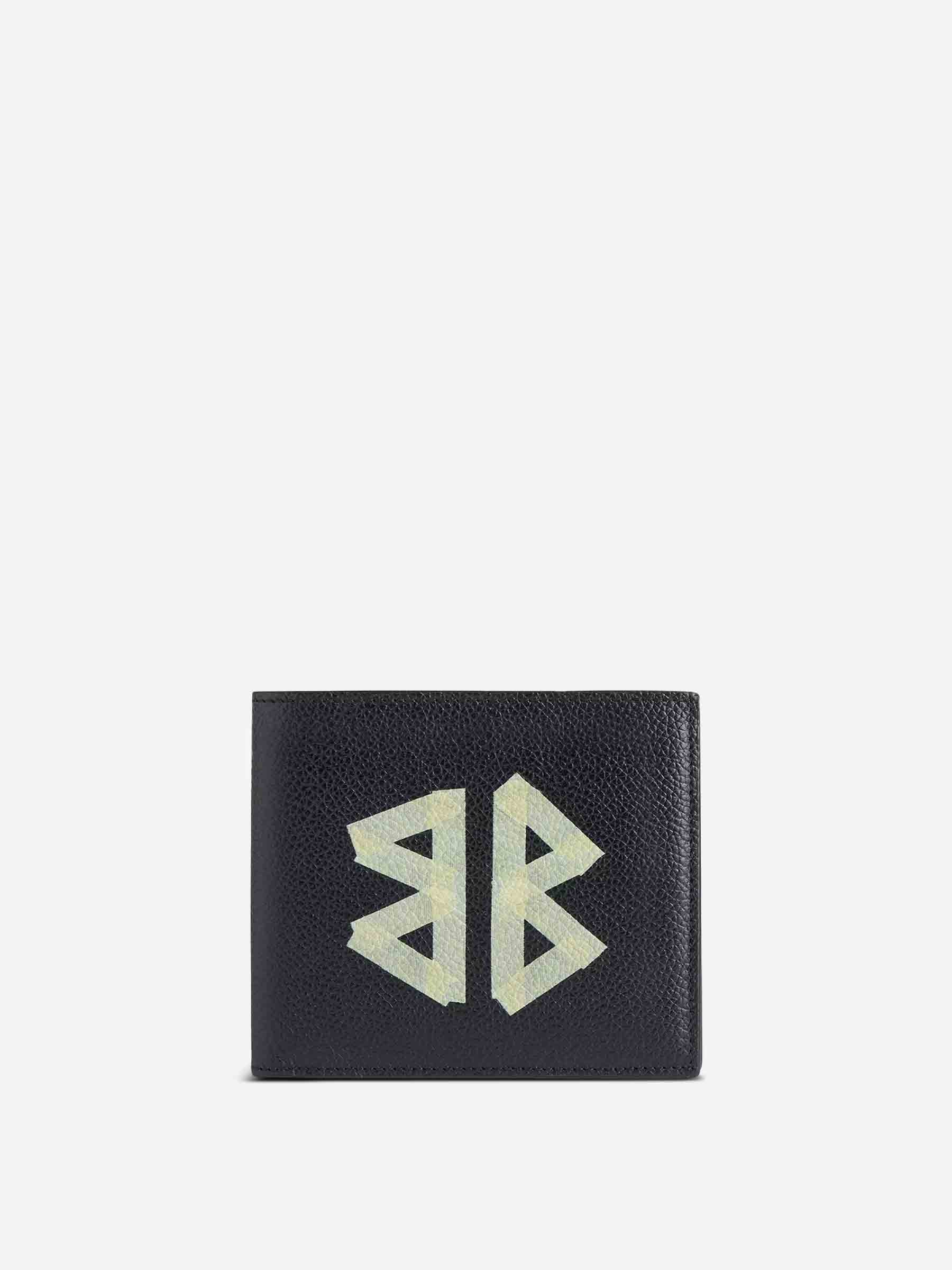 Leather Logo Wallet Balenciaga – Гарантія оригінальності – боковий вид