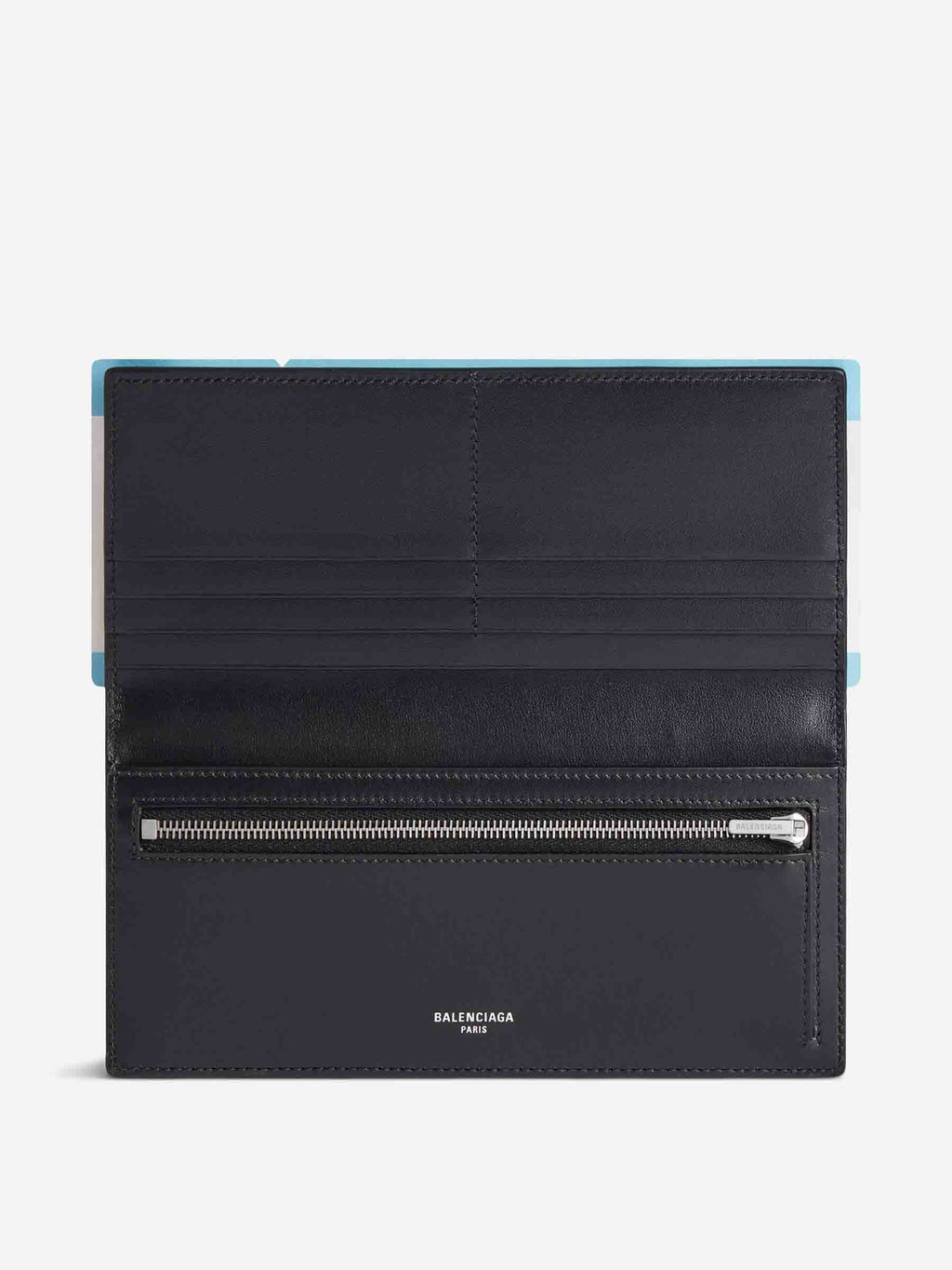 Passport Leather Wallet Balenciaga оригінал – Купити в Україні – вид ззаду