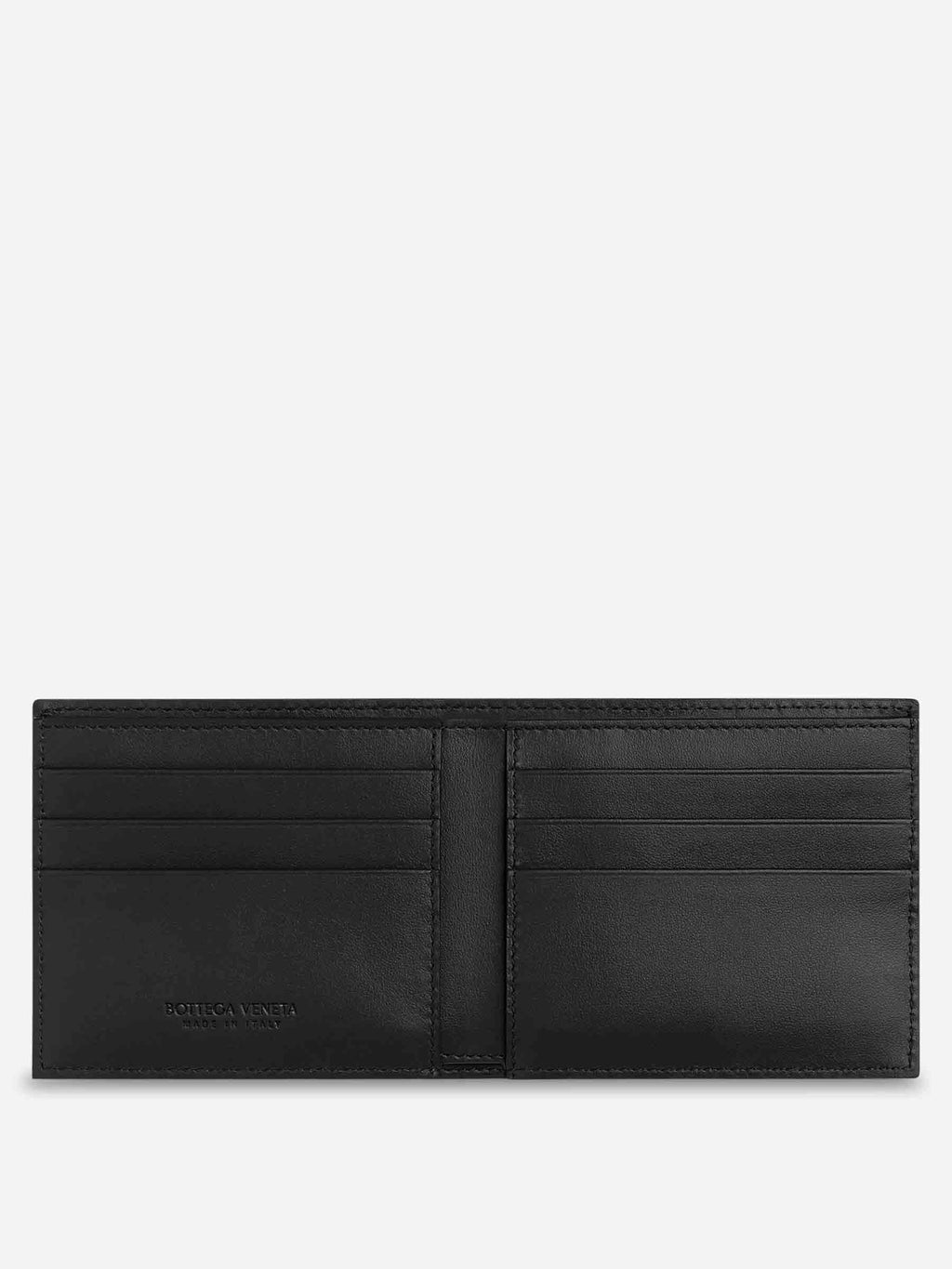 Intrecciato Bi-Fold Wallet Bottega veneta – Гарантія оригінальності – вид ззаду