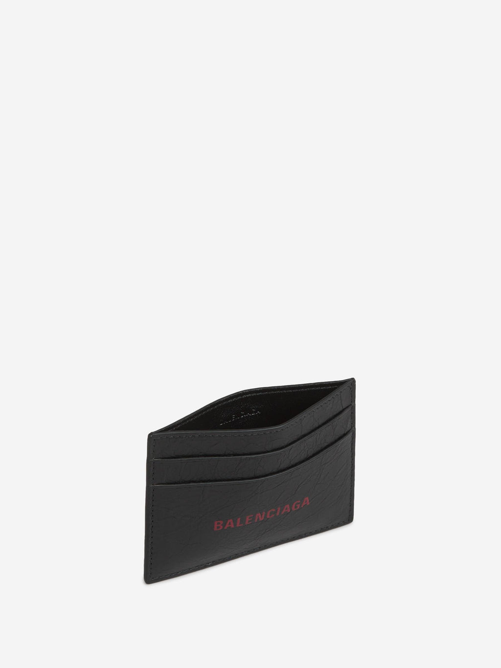 Leather Logo Card Holder Balenciaga оригінал – Купити в Україні – вид ззаду