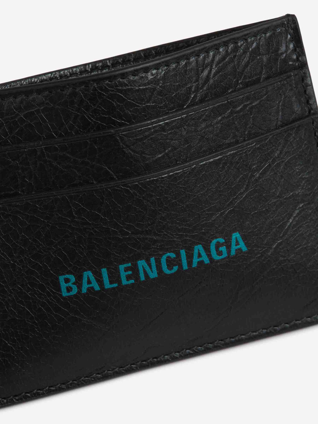 Leather Logo Card Holder Balenciaga оригінал – Купити в Україні – збільшений вид