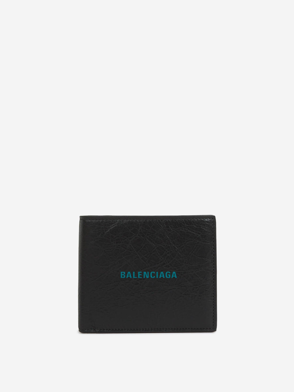 Leather Logo Wallet Balenciaga – Гарантія оригінальності – боковий вид