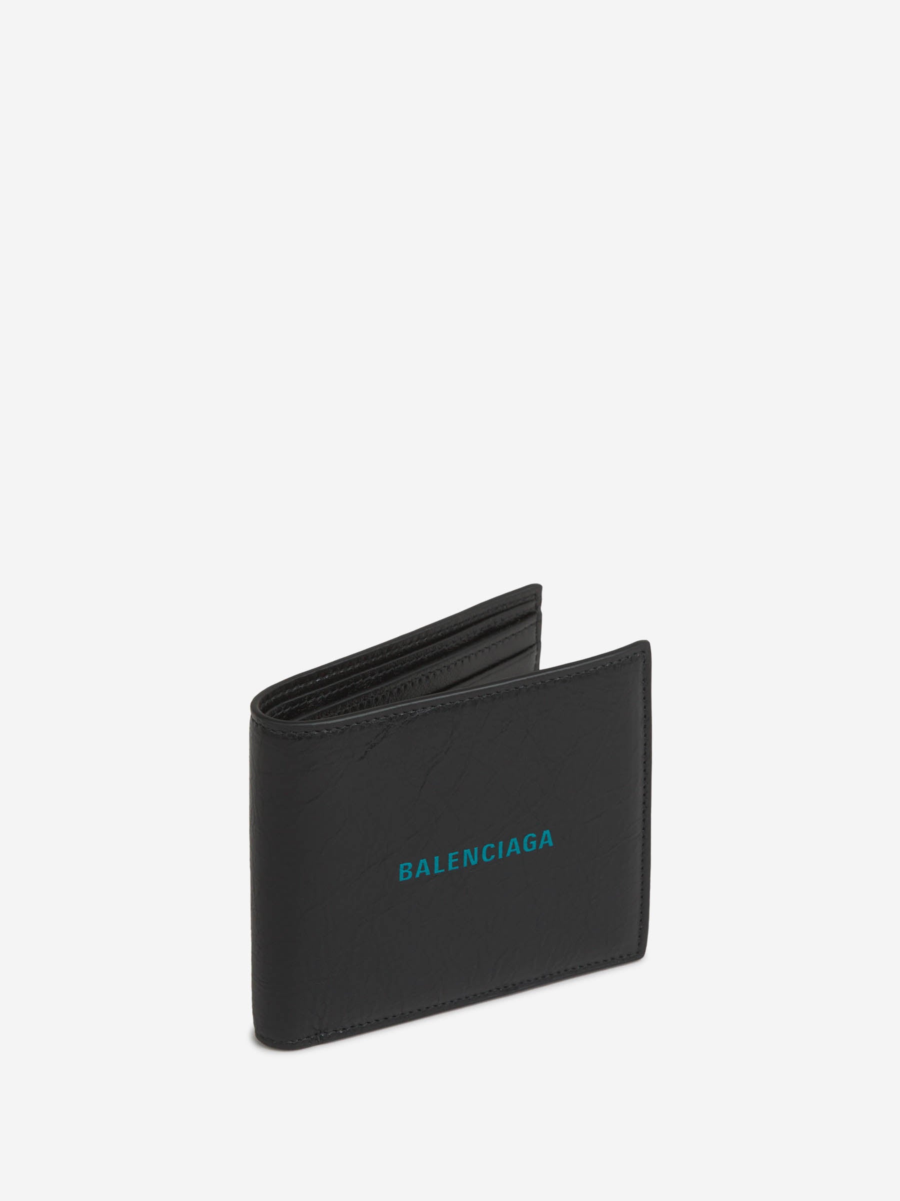 Leather Logo Wallet Balenciaga – Гарантія оригінальності – вид ззаду