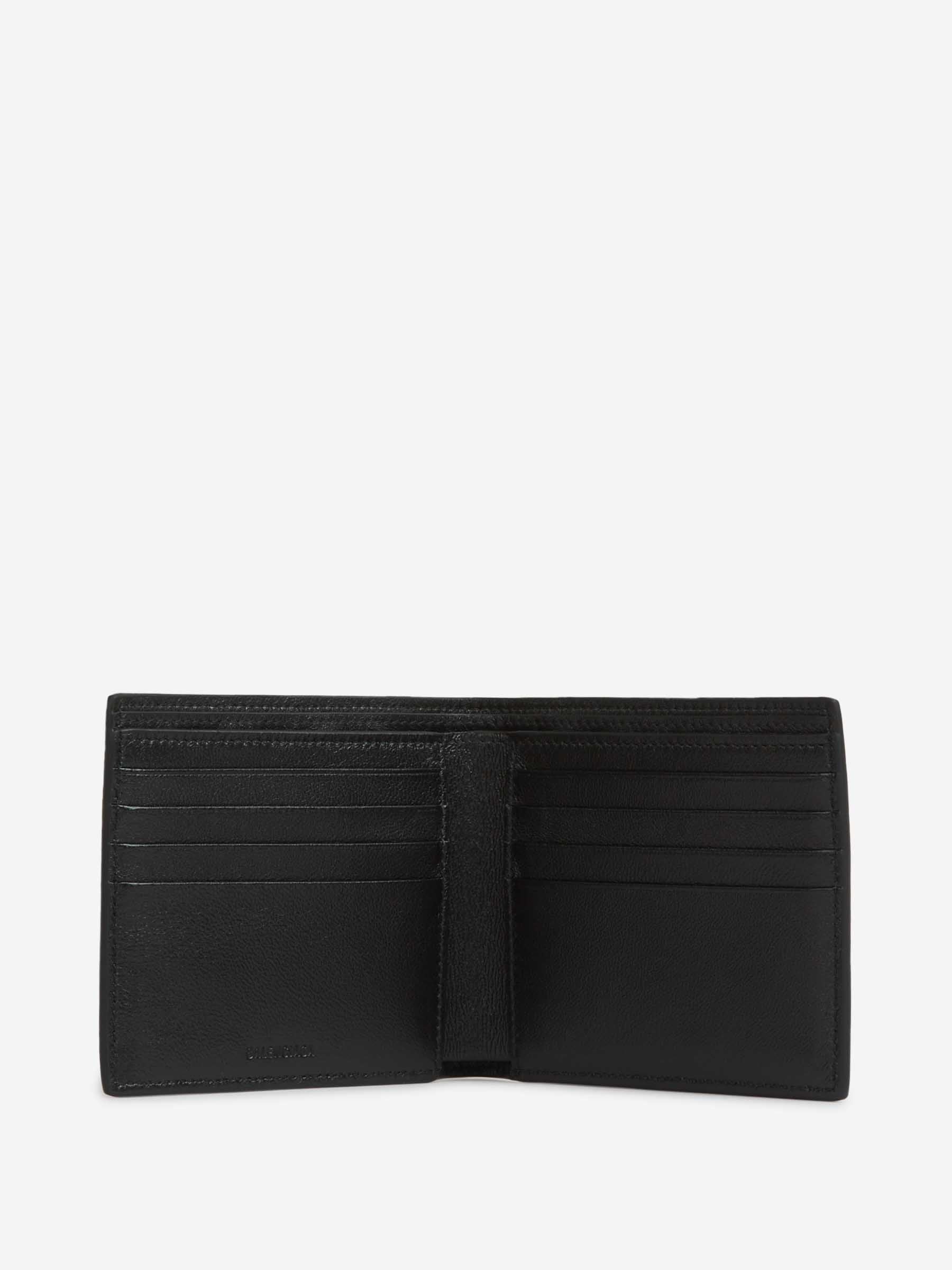 Leather Logo Wallet Balenciaga – Гарантія оригінальності – збільшений вид