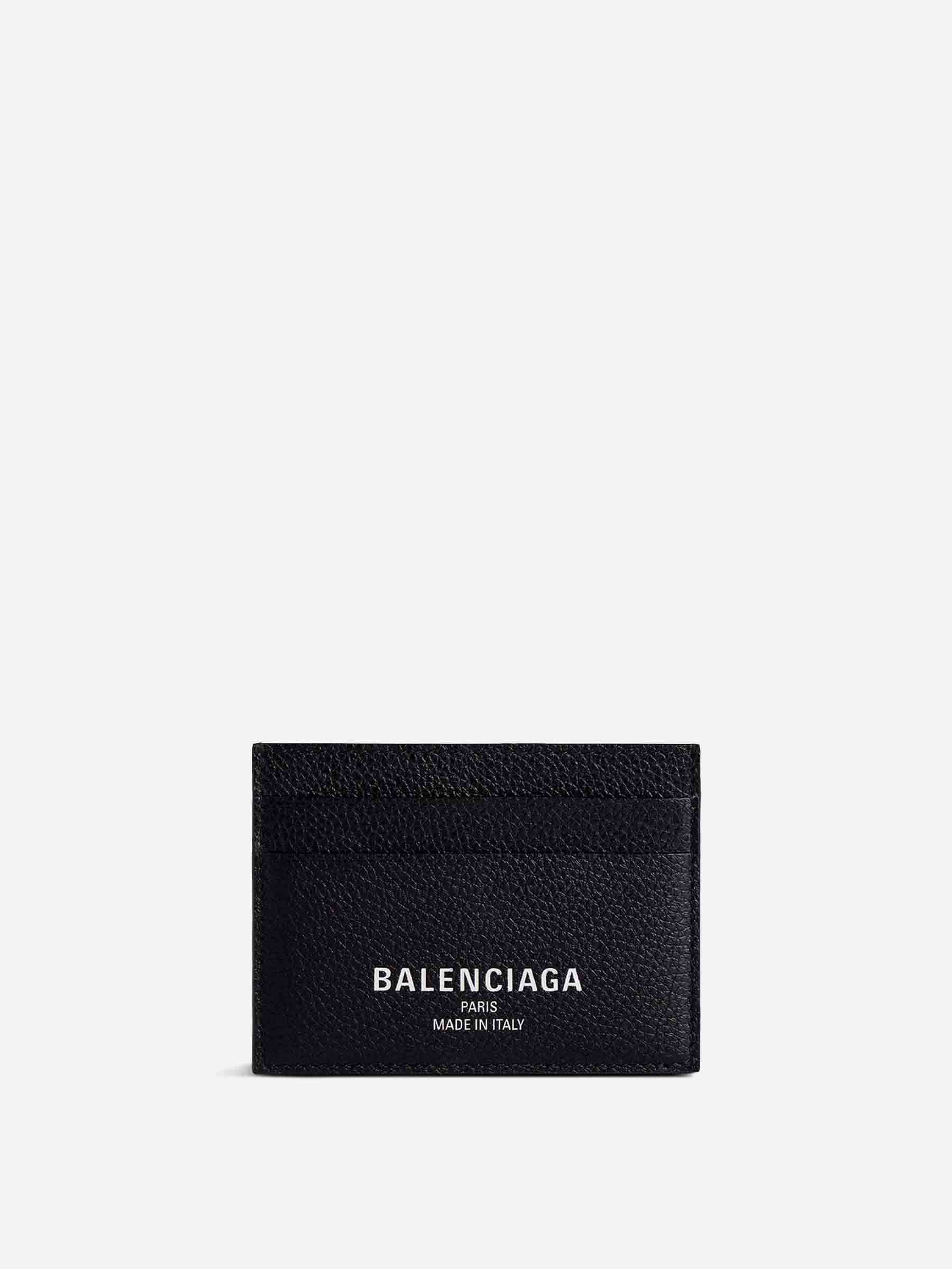 Оригінальна Credit Leather Card Holder Balenciaga – боковий вид