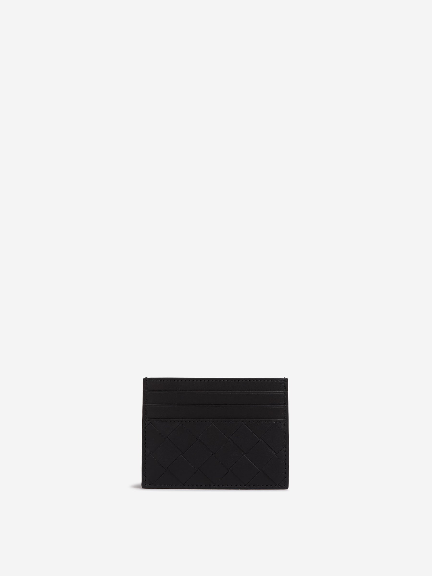Intrecciato Leather Cardholder Bottega veneta – Гарантія оригінальності – детальний вид