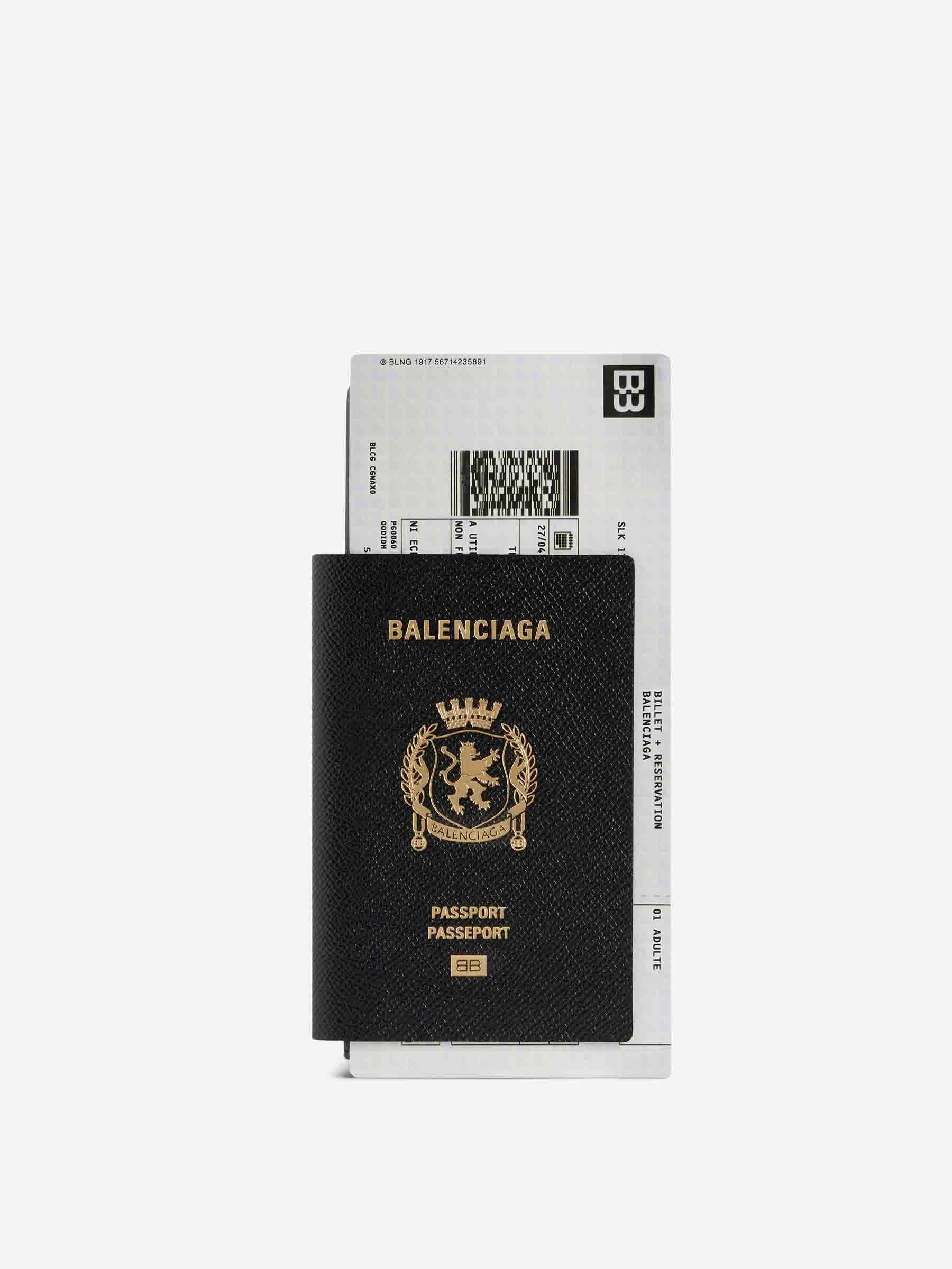Оригінальна Passport Wallet 1 Bill Balenciaga – боковий вид