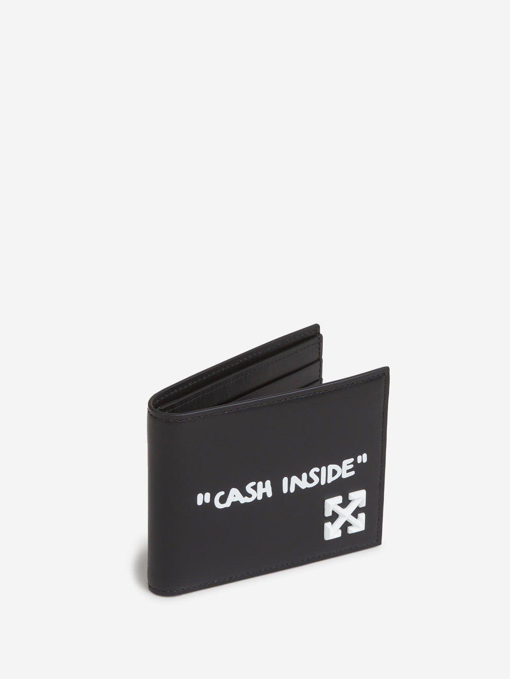 Folding Card Holder Off-white – Гарантія оригінальності – вид ззаду