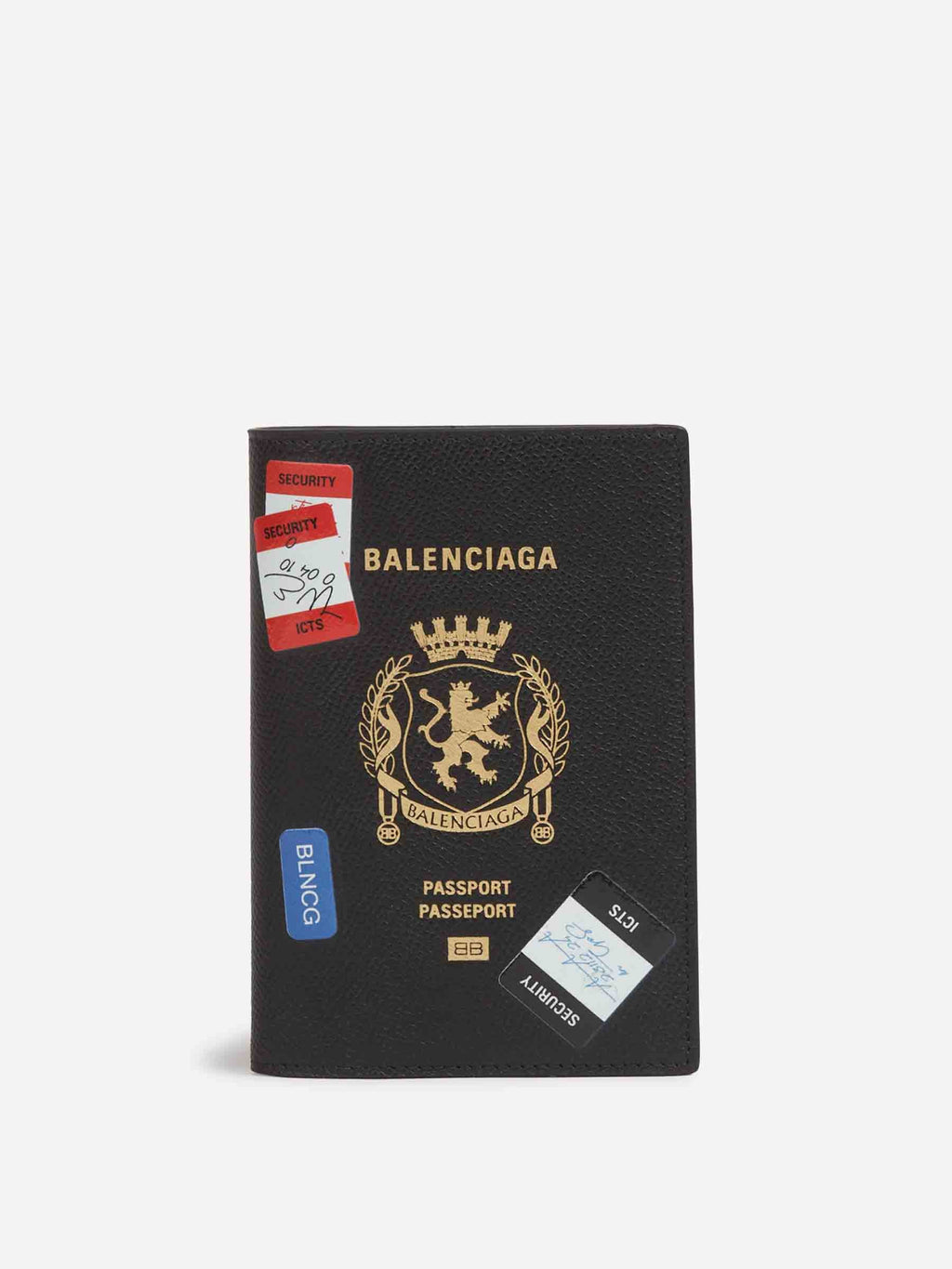 Passport Cover Balenciaga – Гарантія оригінальності – боковий вид