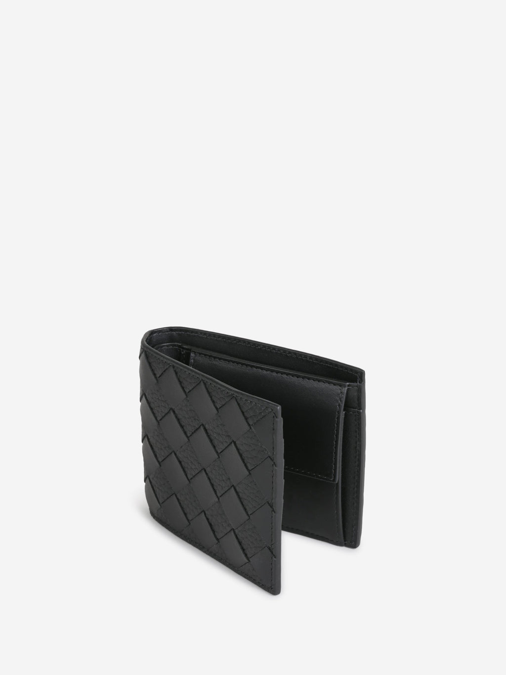 Оригінальна Intrecciato Folding Wallet Bottega veneta – вид ззаду