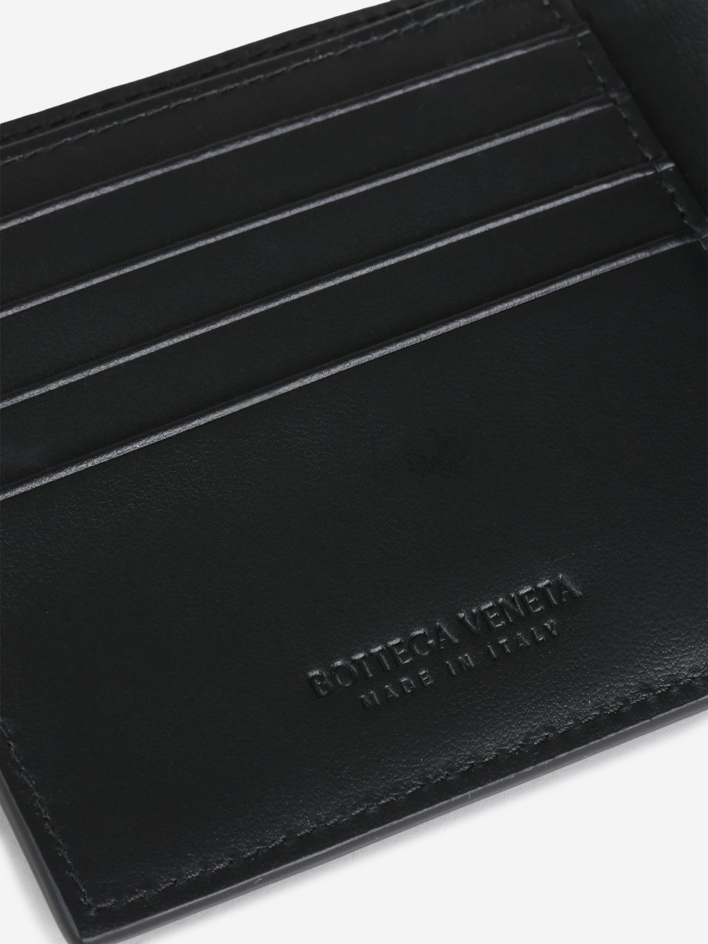 Оригінальна Intrecciato Folding Wallet Bottega veneta – збільшений вид