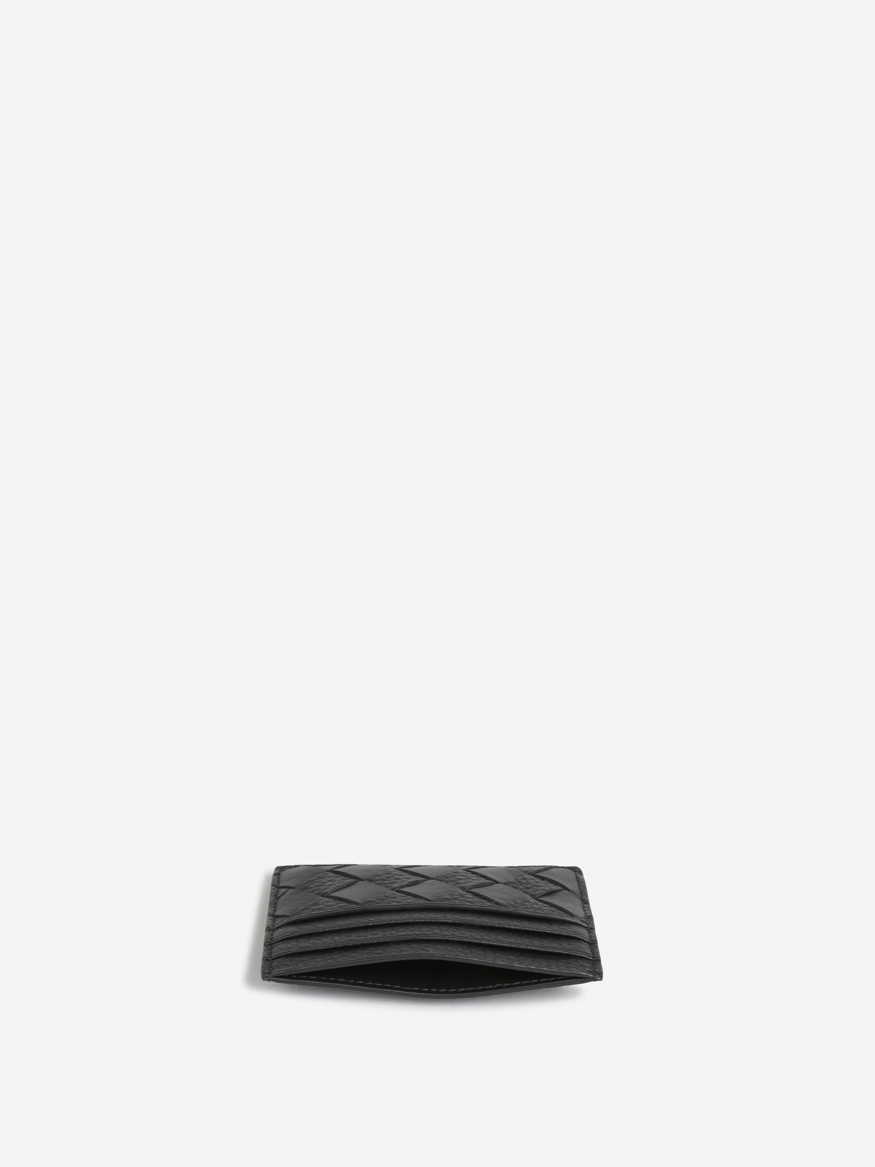 Intrecciato Leather Card Holder Bottega veneta оригінал – Купити в Україні – детальний вид