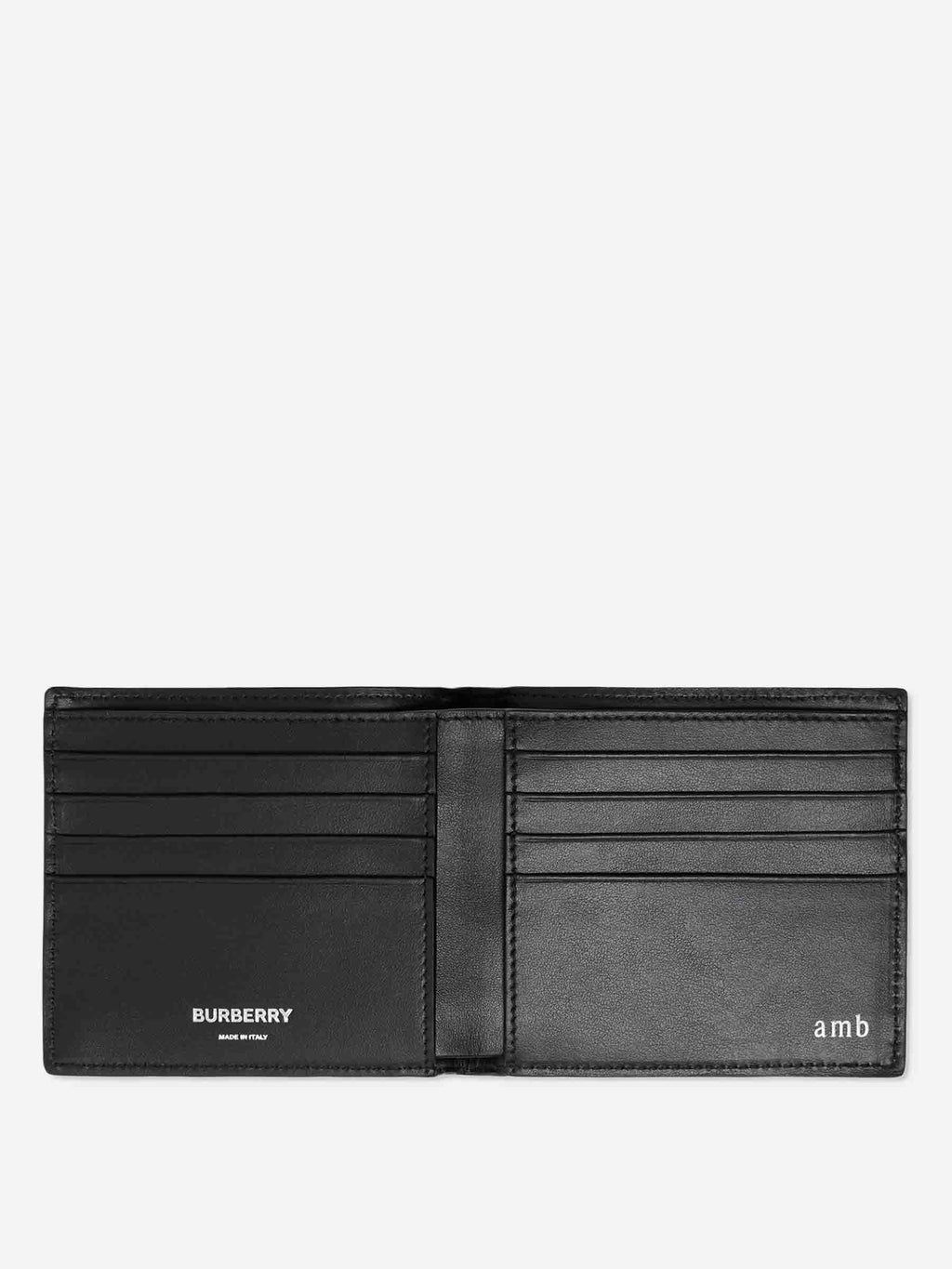 Check Folding Wallet Burberry – Гарантія оригінальності – вид ззаду