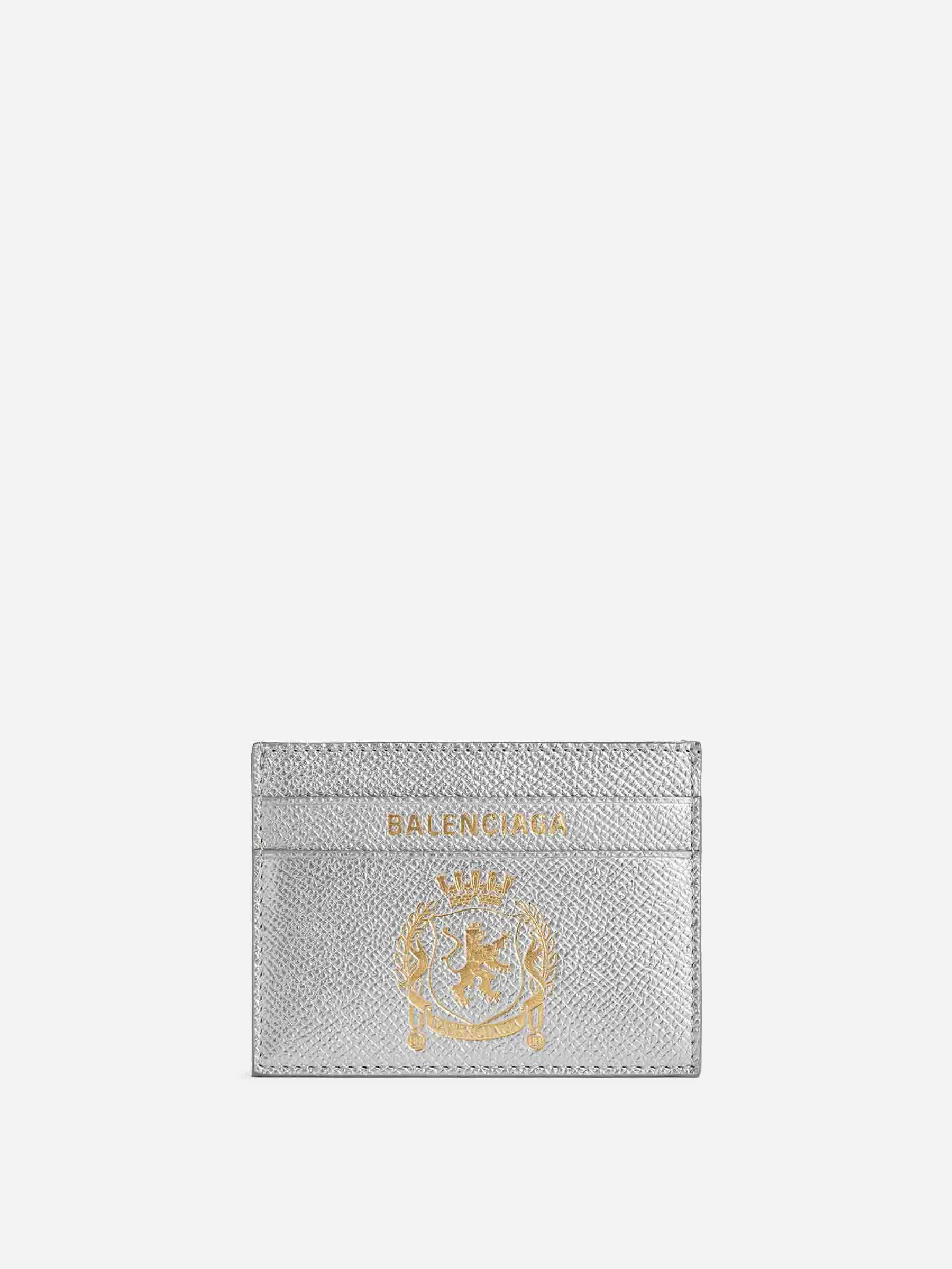 Logo Card Holder Balenciaga – Гарантія оригінальності – боковий вид