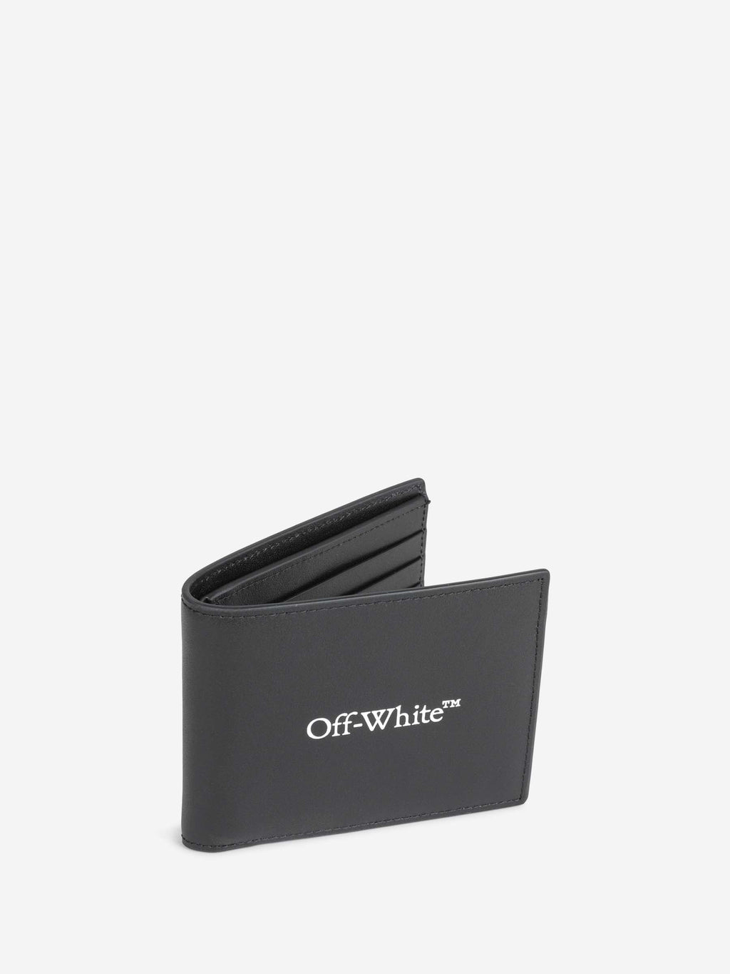 Folding Card Holder Off-white – Гарантія оригінальності – вид ззаду