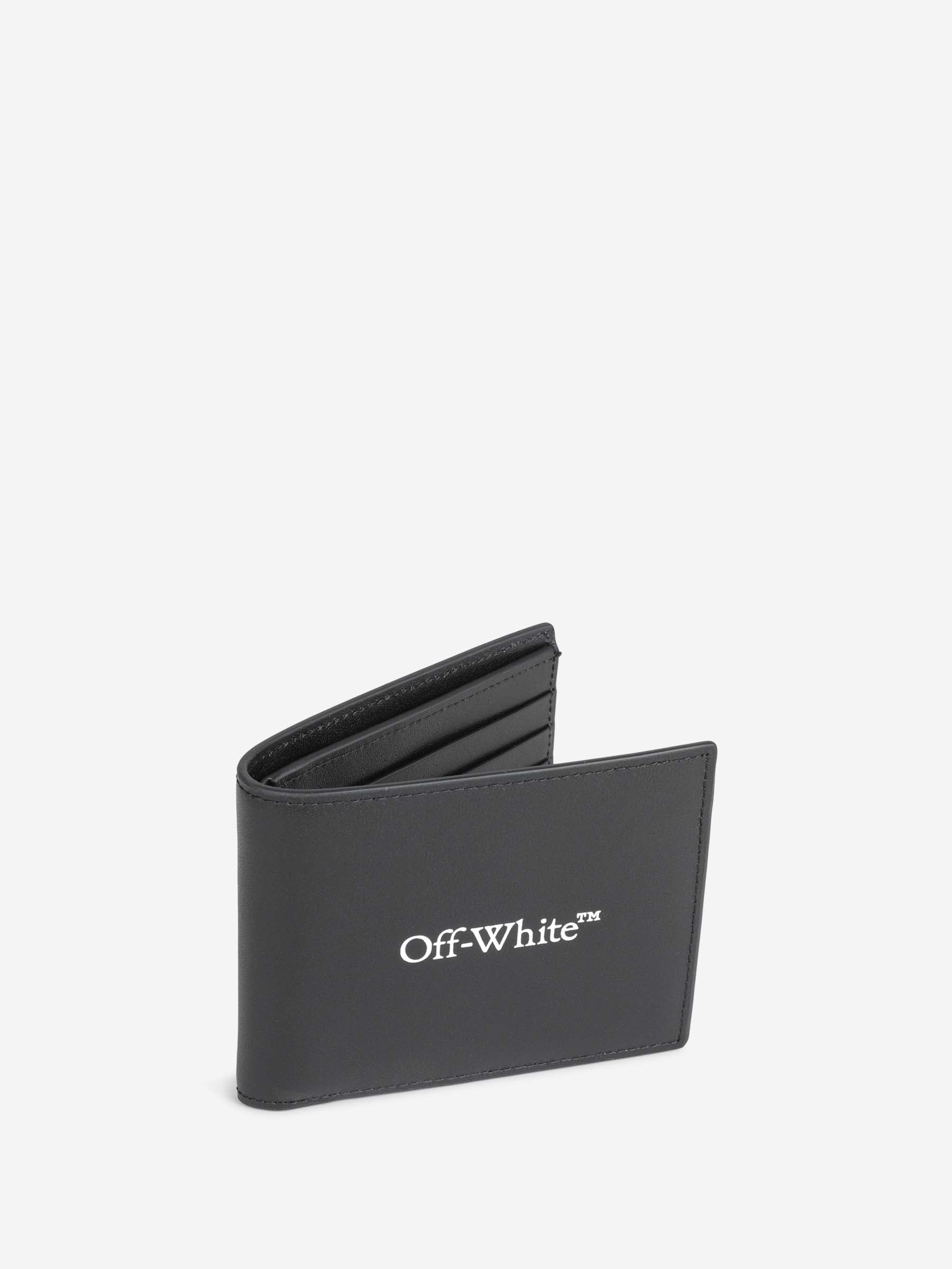 Folding Card Holder Off-white – Гарантія оригінальності – вид ззаду