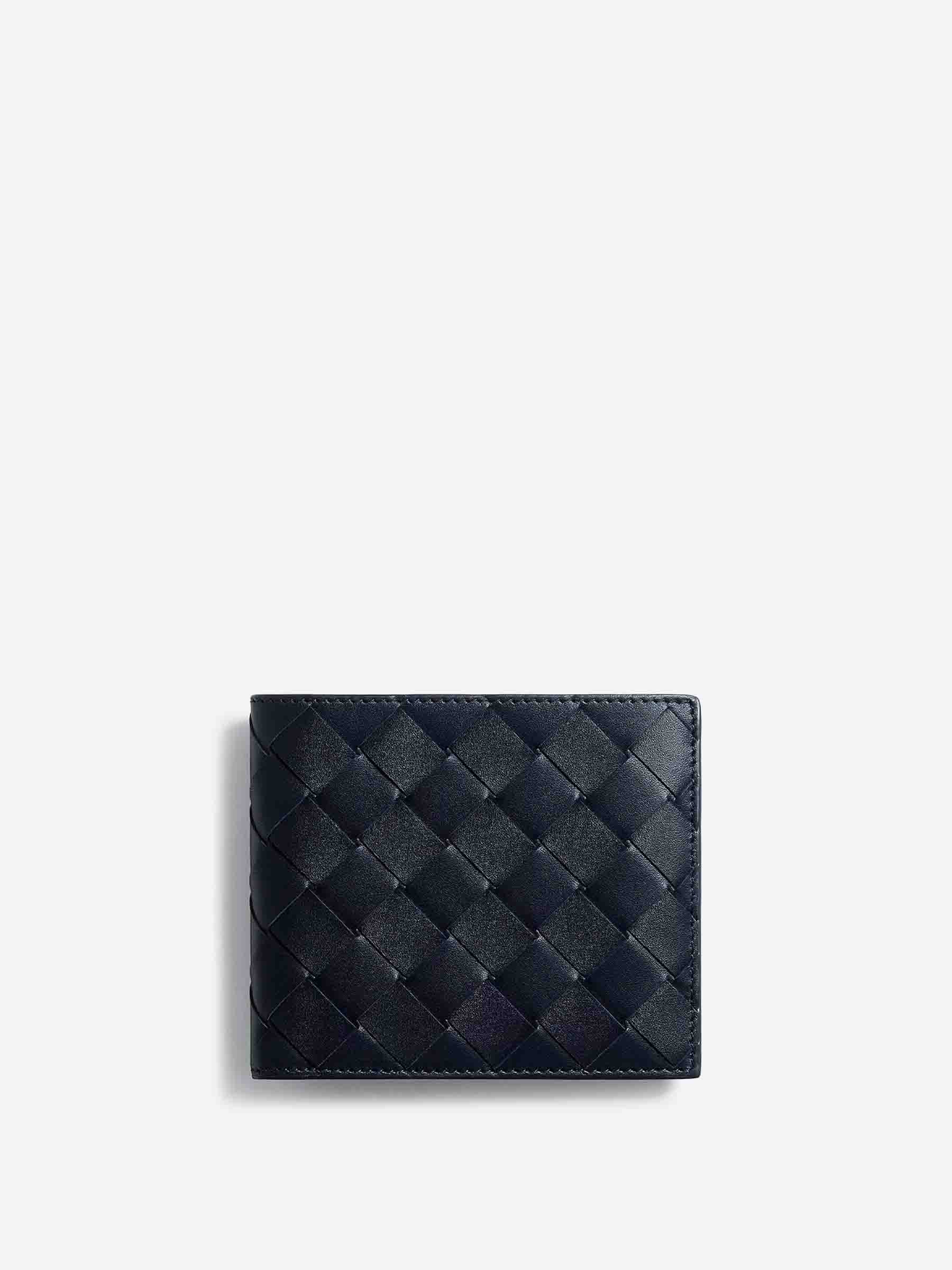 Cartera Plegable Intrecciato Bottega veneta – Гарантія оригінальності – боковий вид