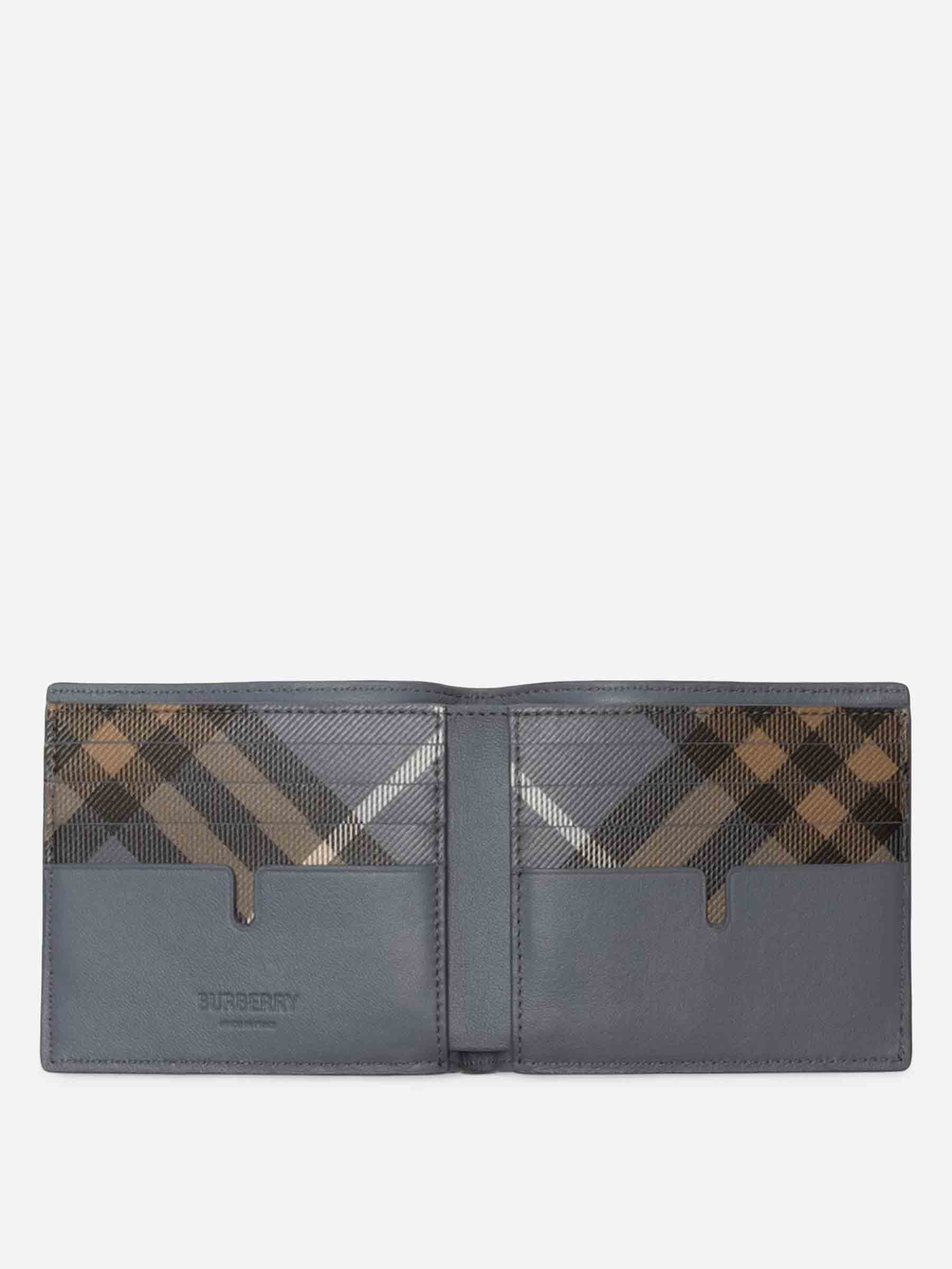 Оригінальна Pop Check Folding Card Holder Burberry – вид ззаду