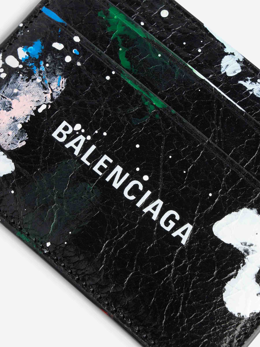 Оригінальна Cash Painting Card Holder Balenciaga – збільшений вид