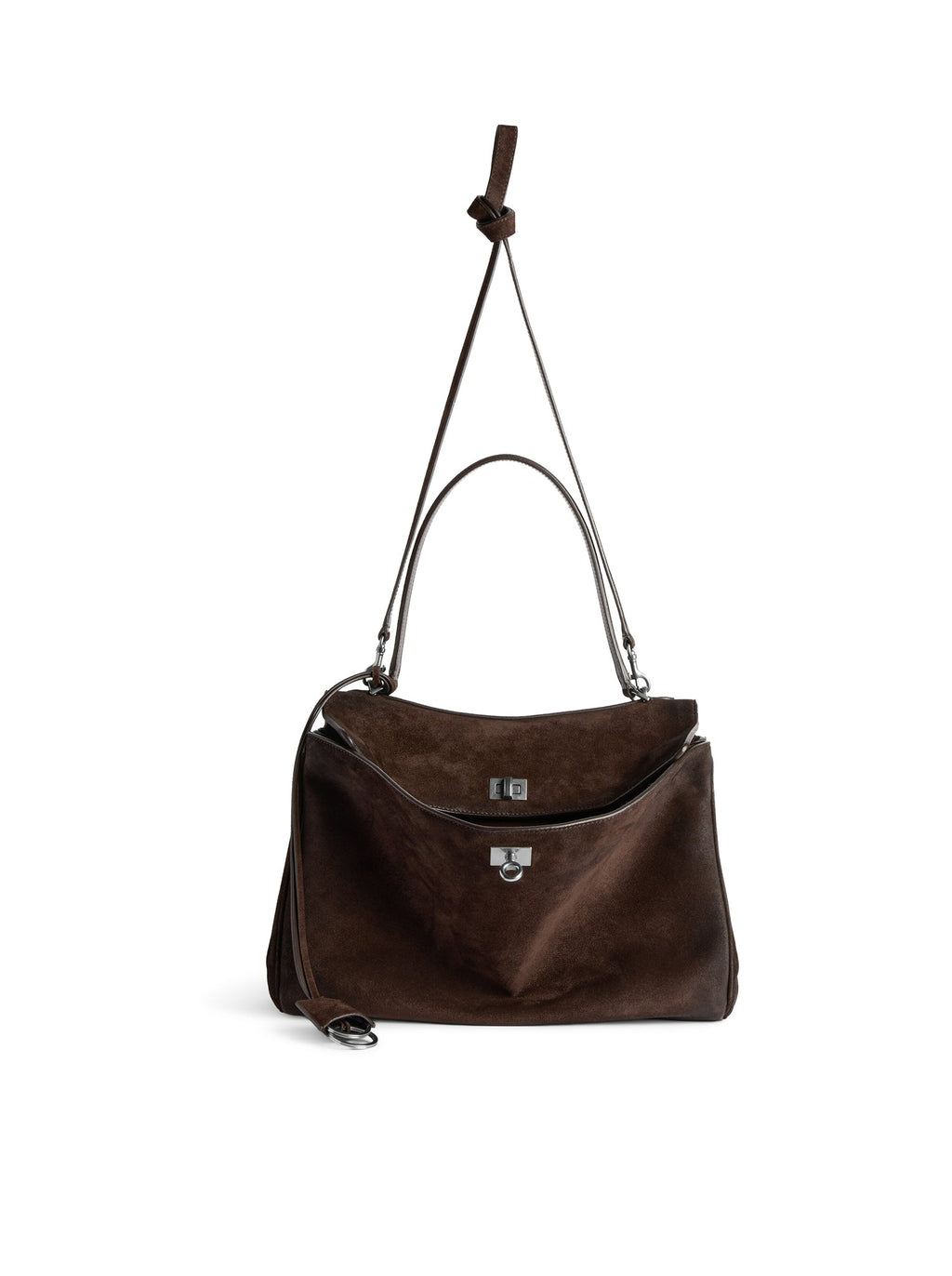 Rodeo Medium Suede Bag Balenciaga – Гарантія оригінальності – вид 8