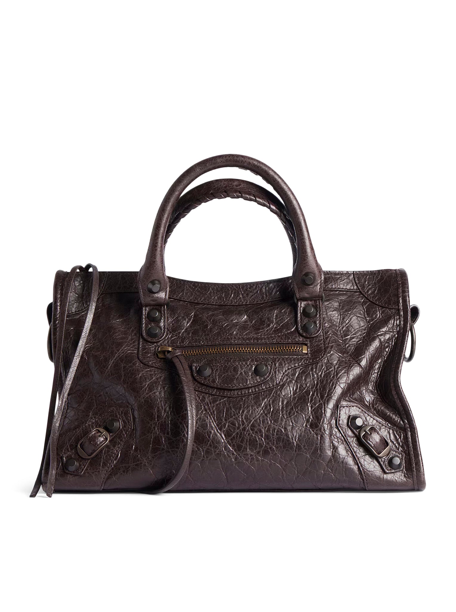 Le City Small Leather Bag Balenciaga оригінал – Купити в Україні – боковий вид