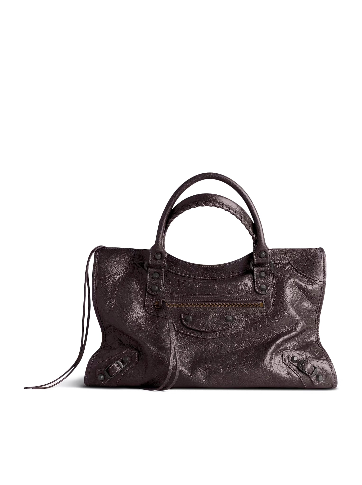 Оригінальна Le City Medium Leather Bag Balenciaga – боковий вид