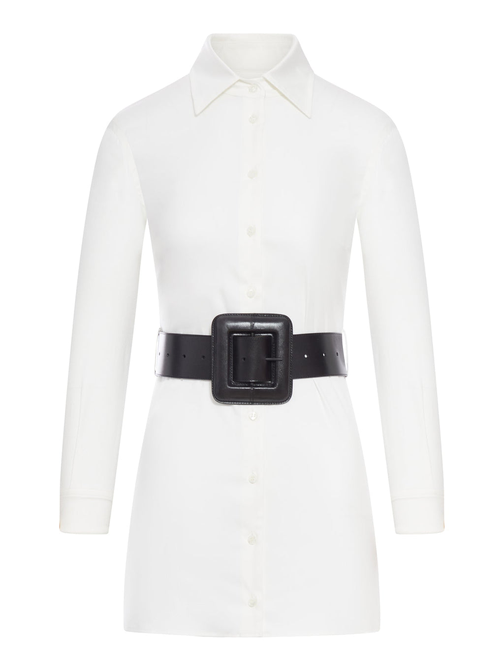 Poplin Mini Shirt Dress Balenciaga оригінал – Купити в Україні – боковий вид