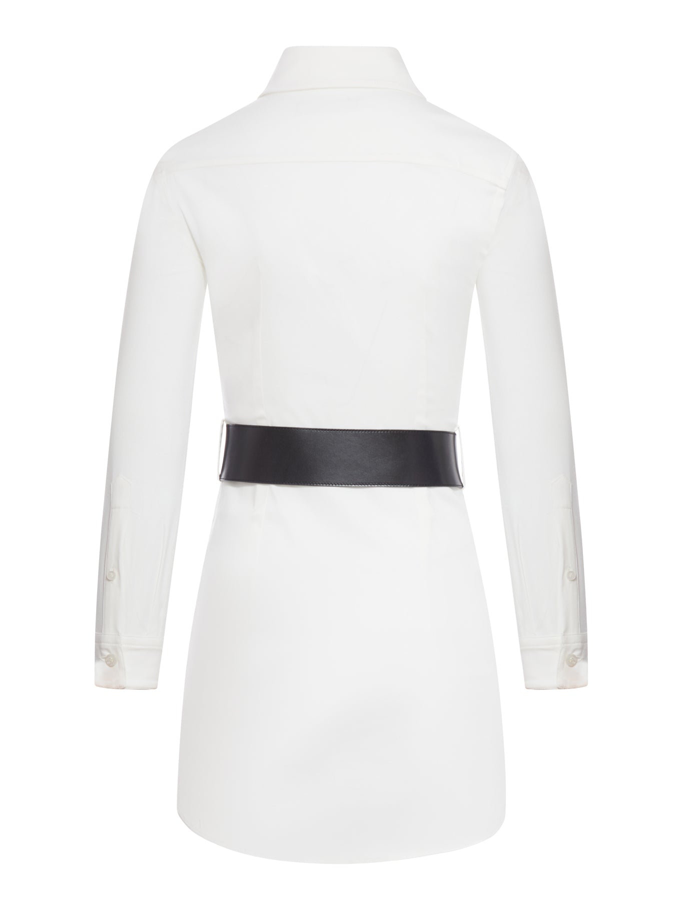 Poplin Mini Shirt Dress Balenciaga оригінал – Купити в Україні – вид ззаду
