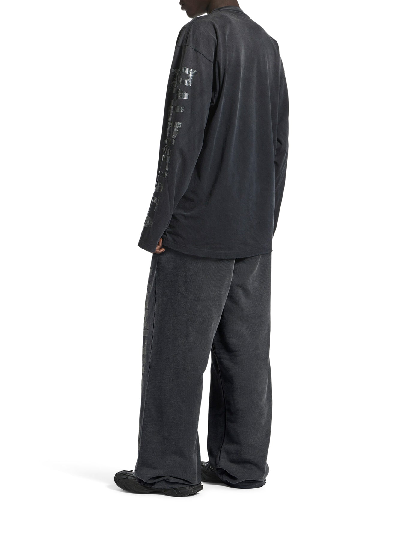 Оригінальна Wide Trousers With Transparent Tape Balenciaga – збільшений вид