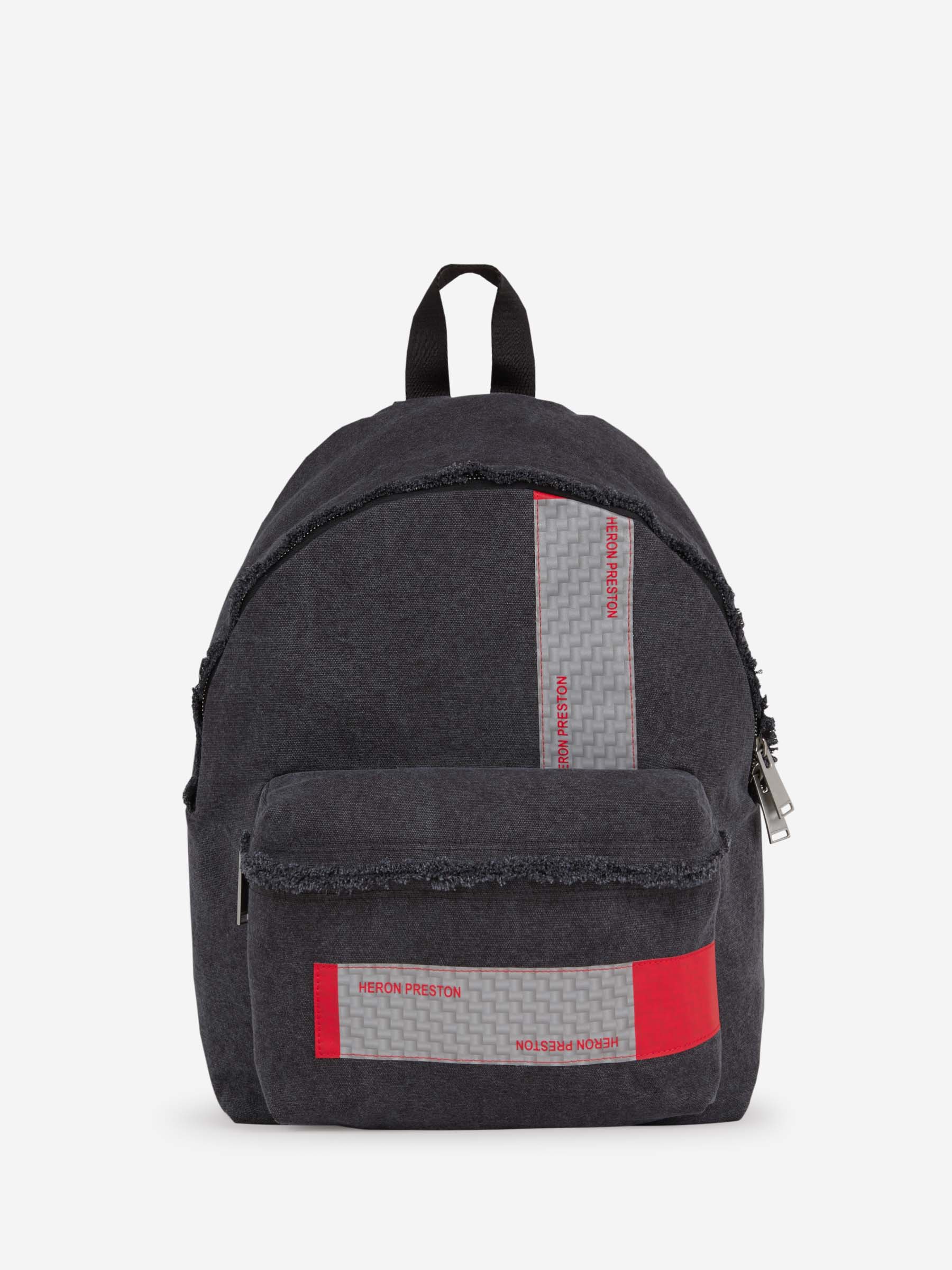 Frayed Patches Backpack Heron preston – Гарантія оригінальності – боковий вид