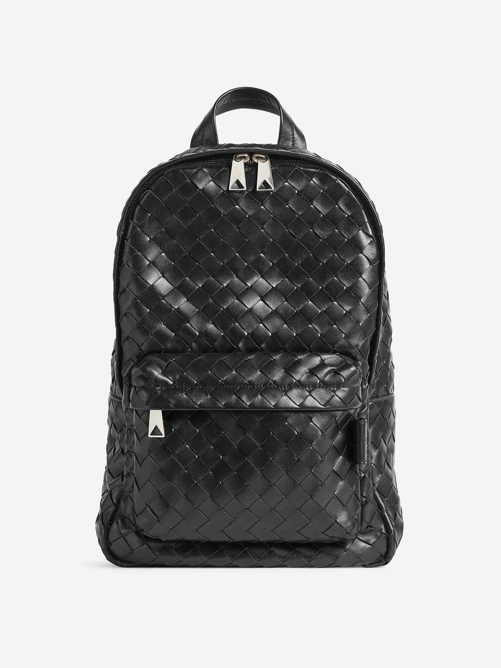 Classic Intrecciato Backpack Bottega veneta – Гарантія оригінальності – боковий вид