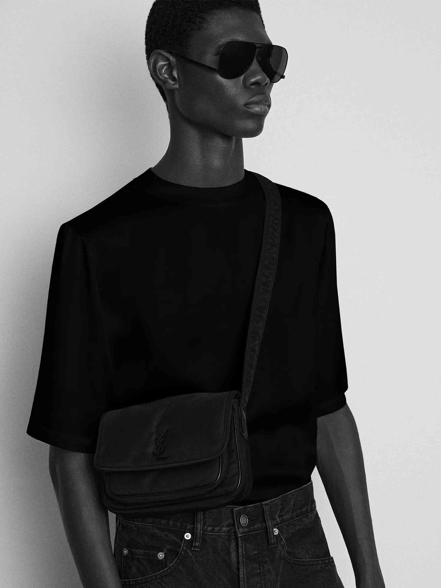 Niki Messenger Bag Saint laurent оригінал – Купити в Україні – вид ззаду