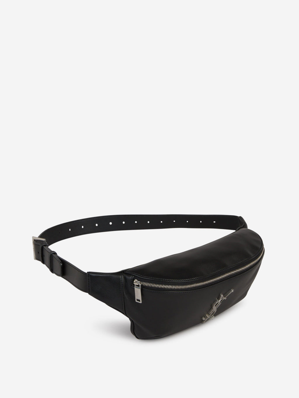 Leather Waist Bag Logo Saint laurent – Гарантія оригінальності – вид ззаду