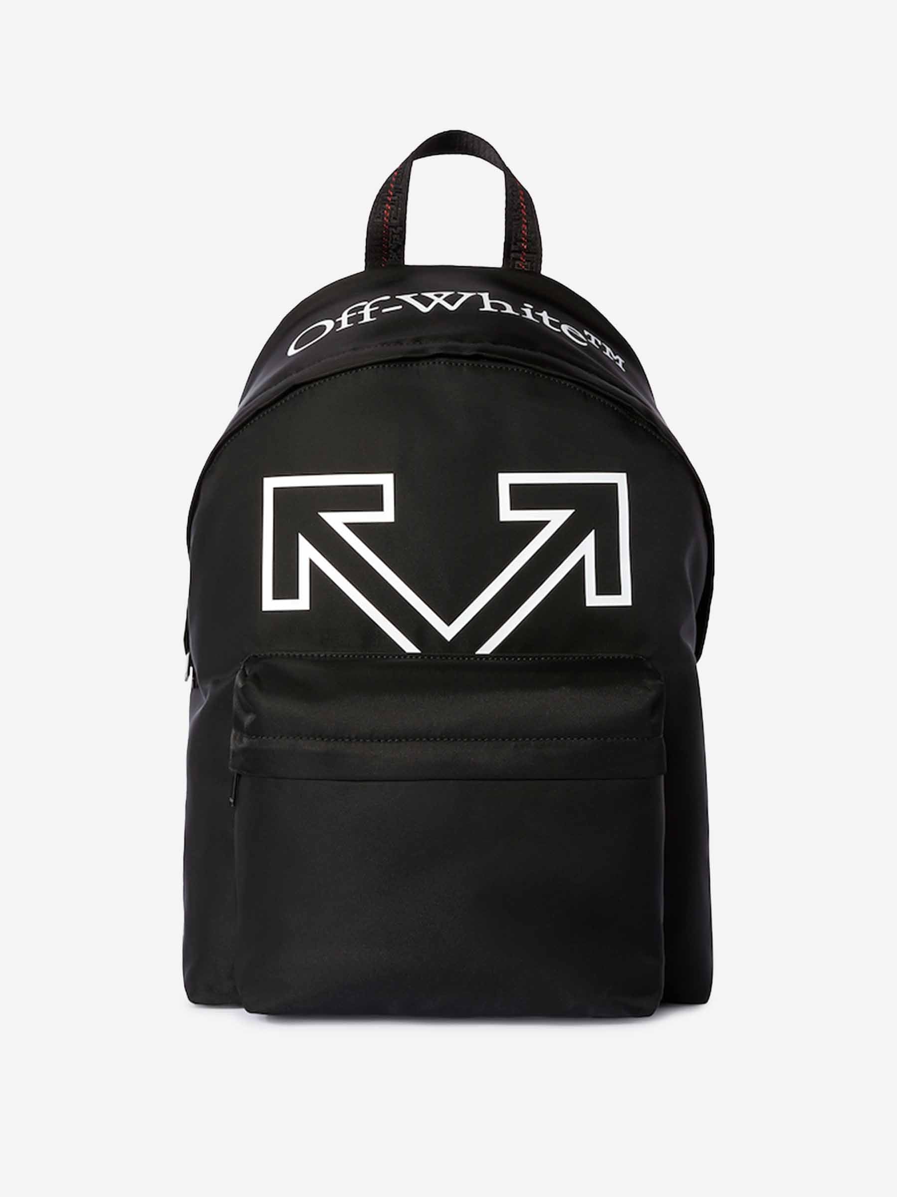 Heritage Logo Backpack Off-white оригінал – Купити в Україні – боковий вид