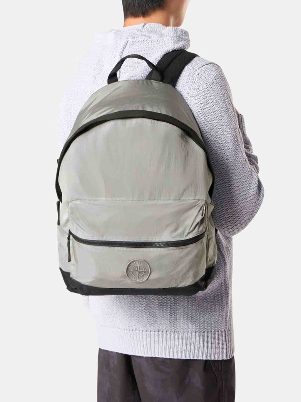 Оригінальна Econyl Nylon Backpack Stone island – вид ззаду