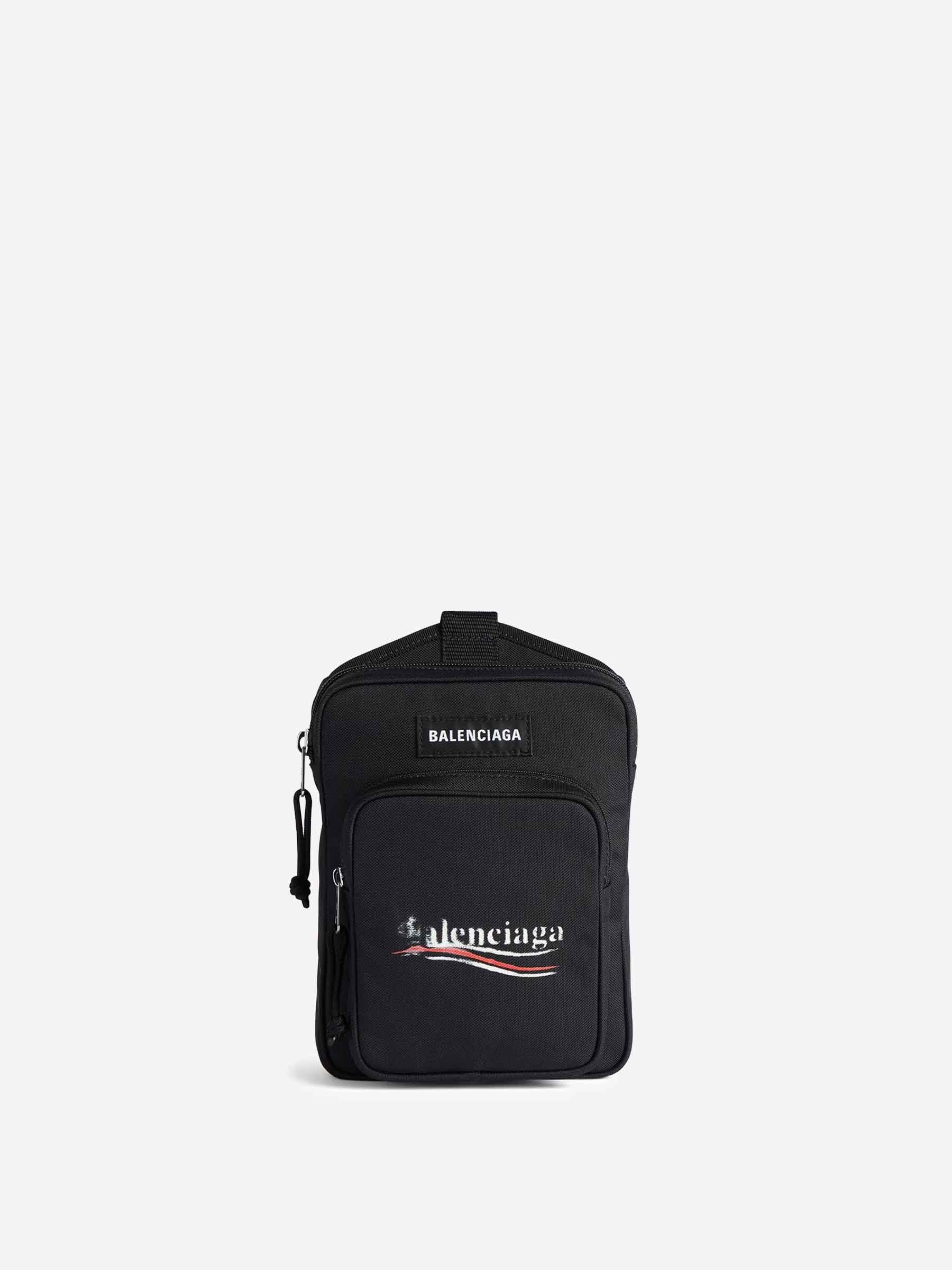 Explorer Crossbody Bag Balenciaga – Гарантія оригінальності – боковий вид